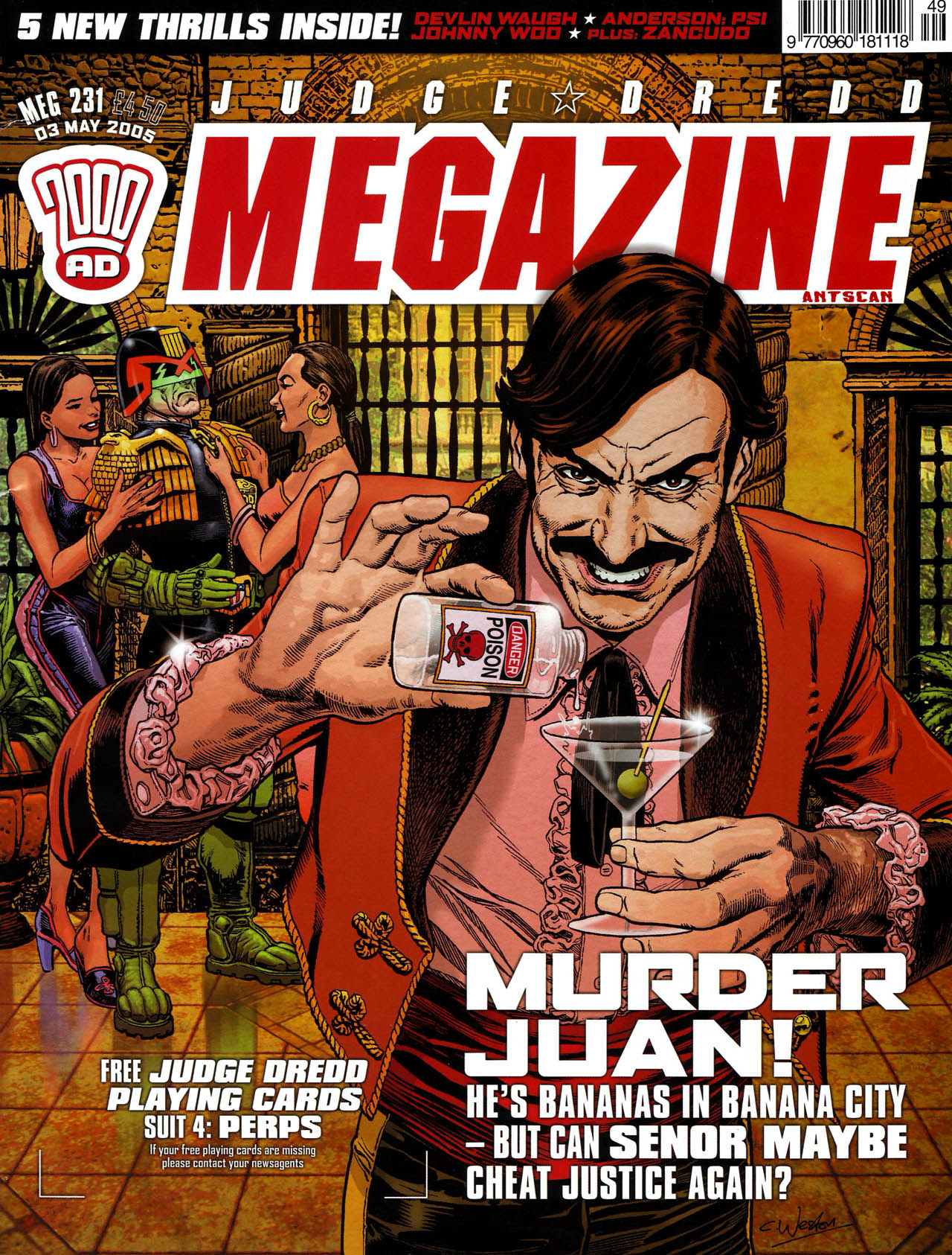 Read online Judge Dredd Megazine (Vol. 5) comic -  Issue #231 - 1