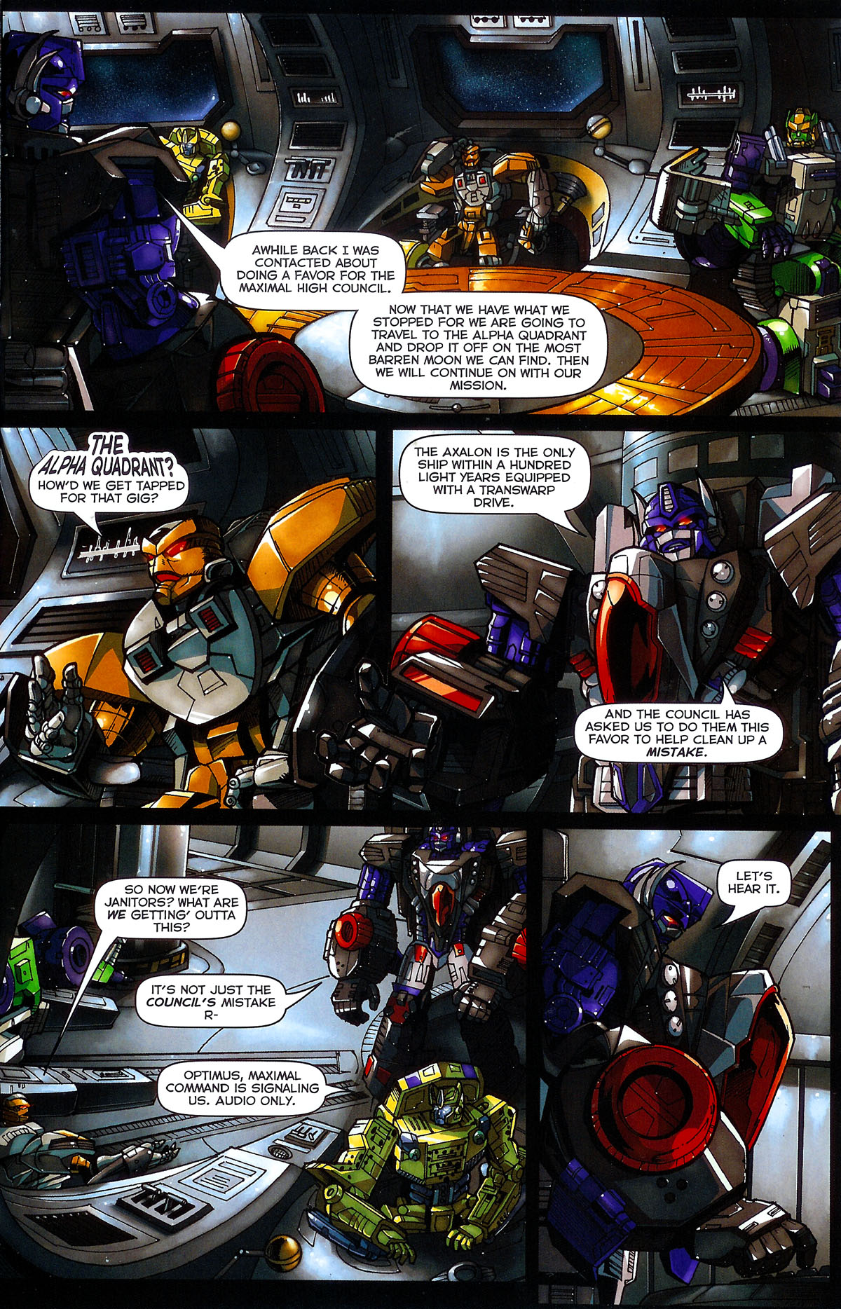 Read online Transformers: Timelines comic -  Issue #1 - 15