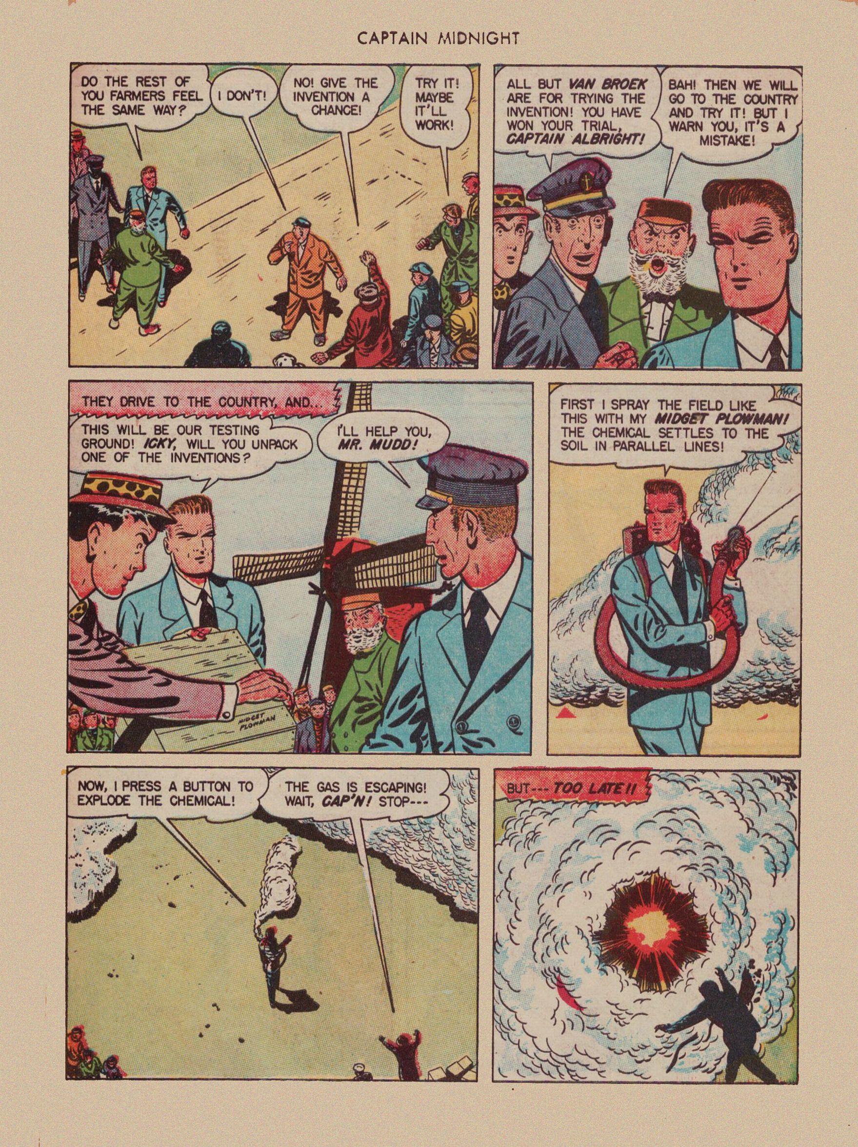 Read online Captain Midnight (1942) comic -  Issue #43 - 7