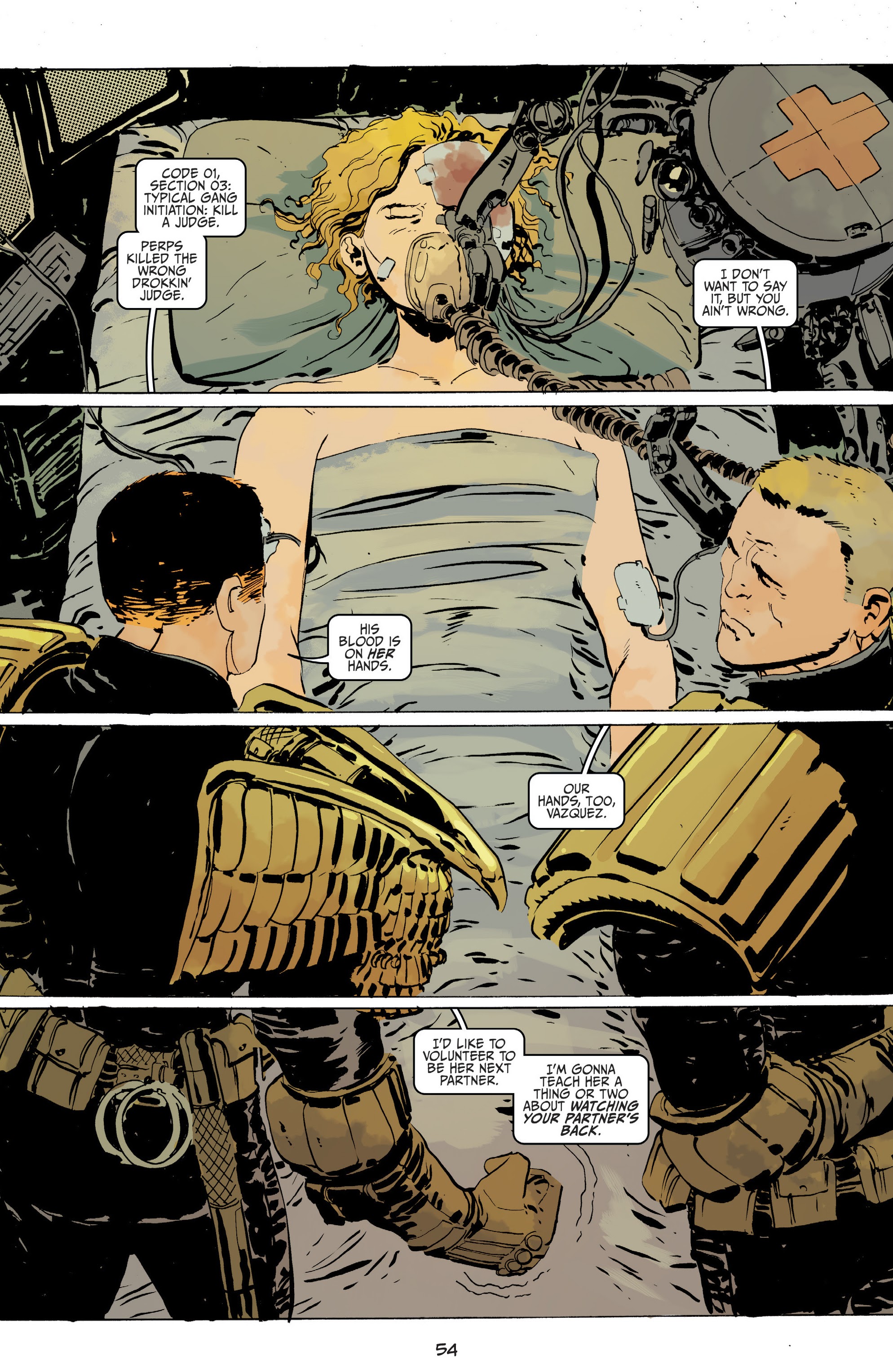 Read online Judge Dredd: Mega-City Zero comic -  Issue # TPB 3 - 53