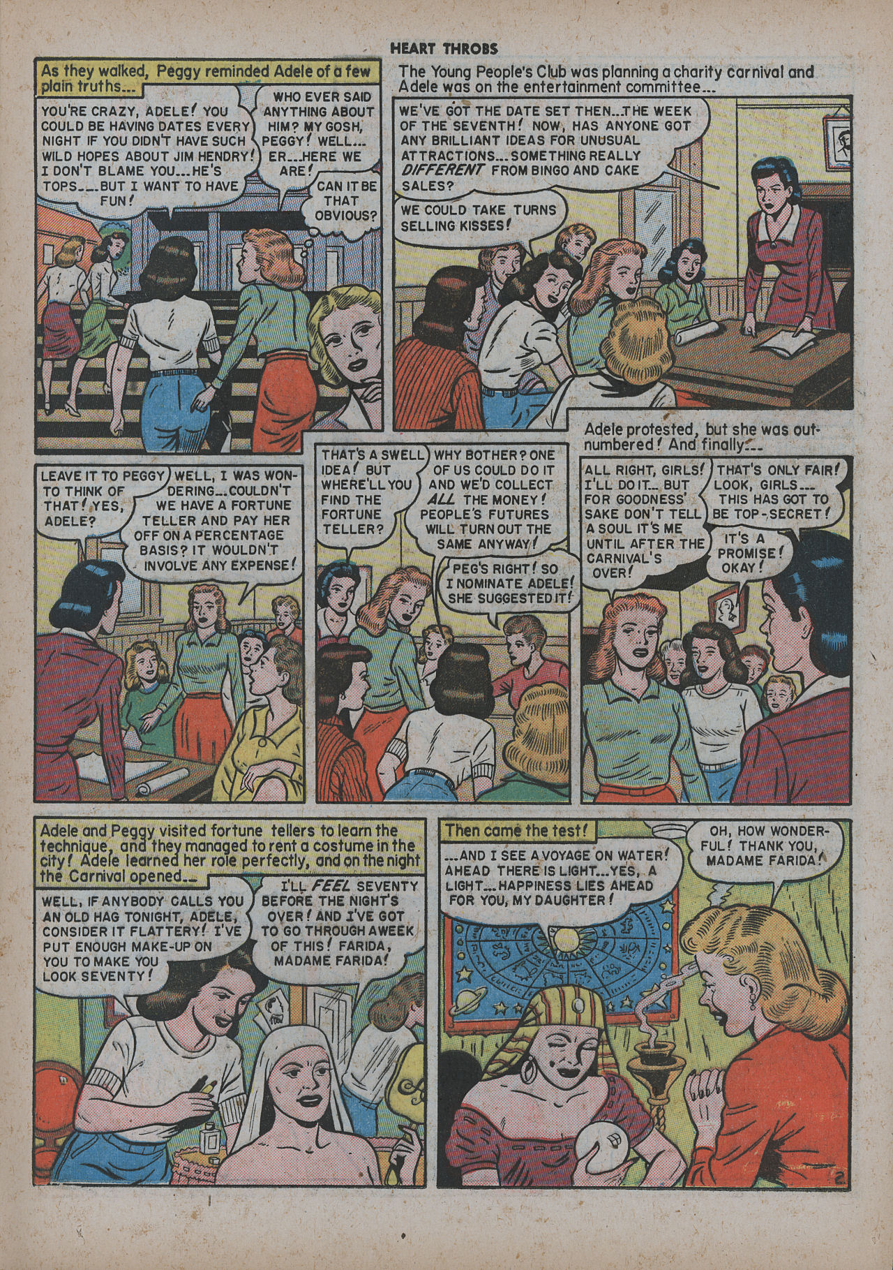 Read online Heart Throbs comic -  Issue #7 - 21