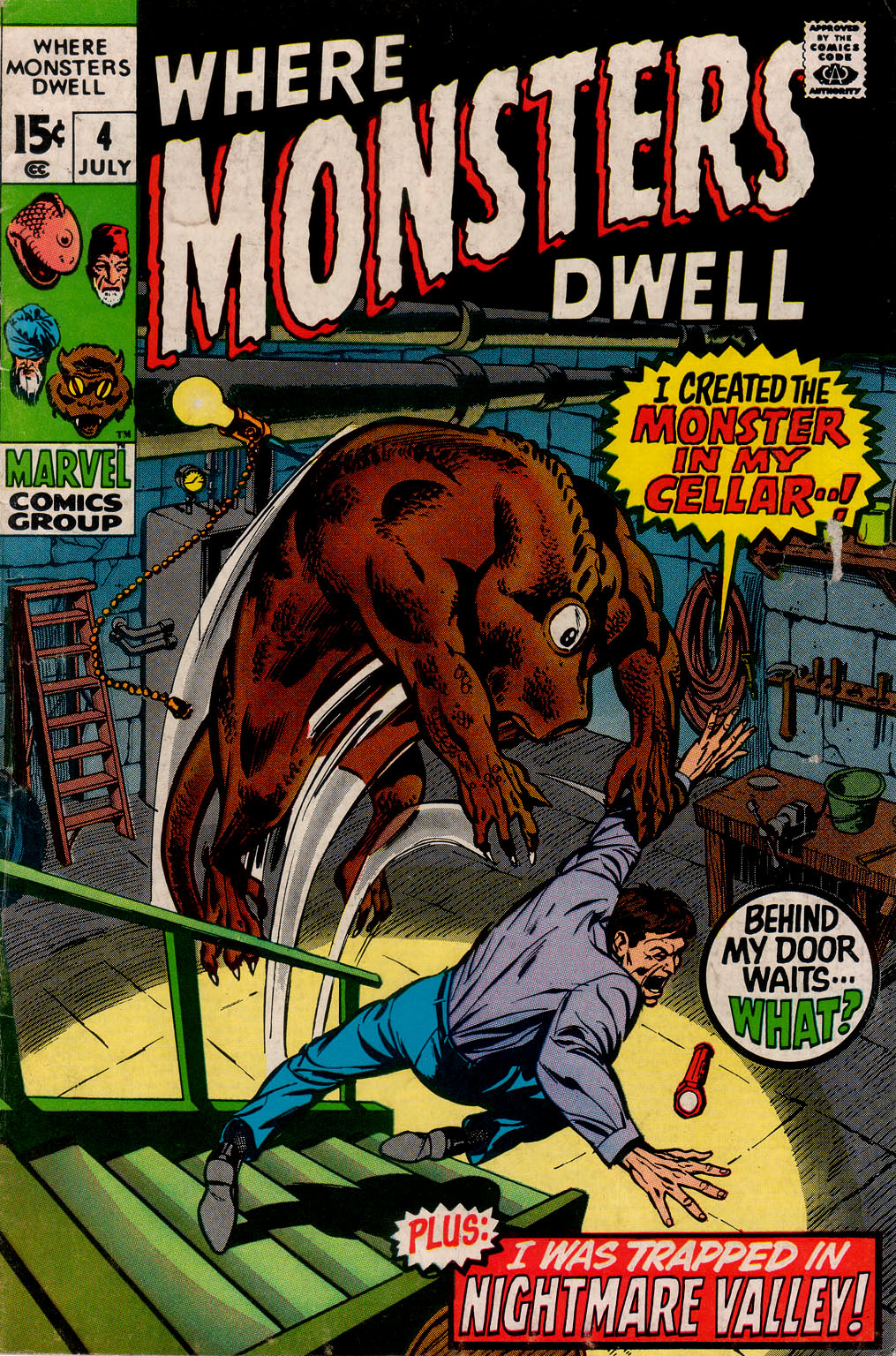 Read online Where Monsters Dwell (1970) comic -  Issue #4 - 1
