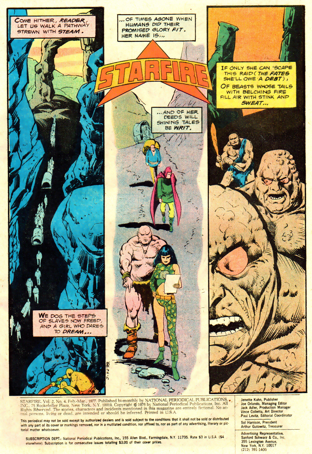 Read online Starfire (1976) comic -  Issue #4 - 3
