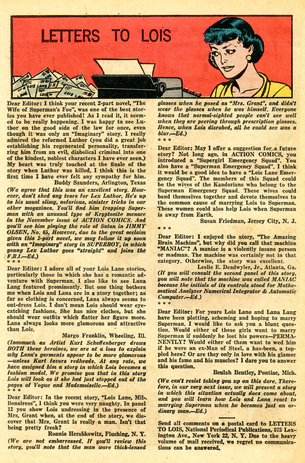 Read online Superman's Girl Friend, Lois Lane comic -  Issue #37 - 22