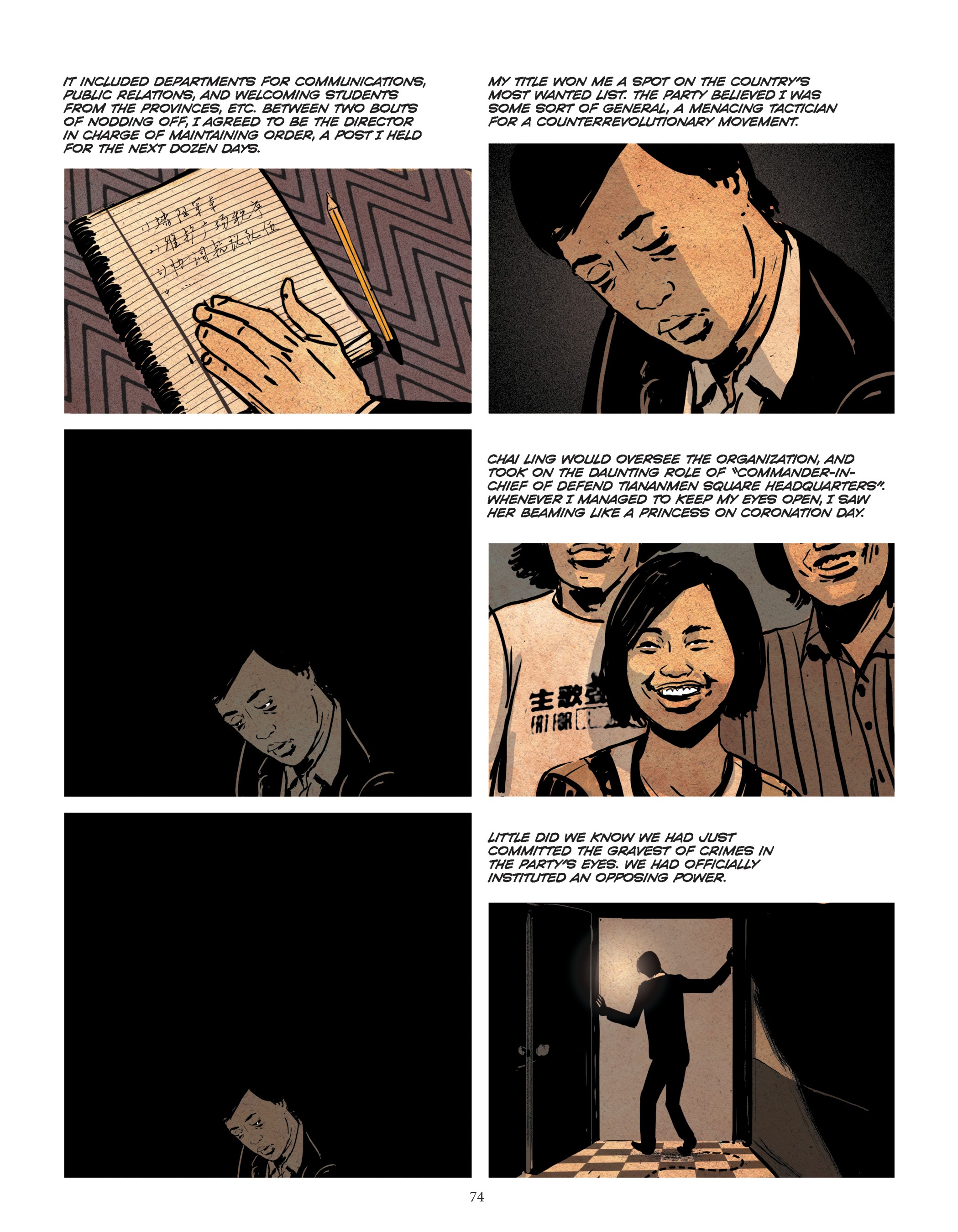 Read online Tiananmen 1989: Our Shattered Hopes comic -  Issue # TPB - 77