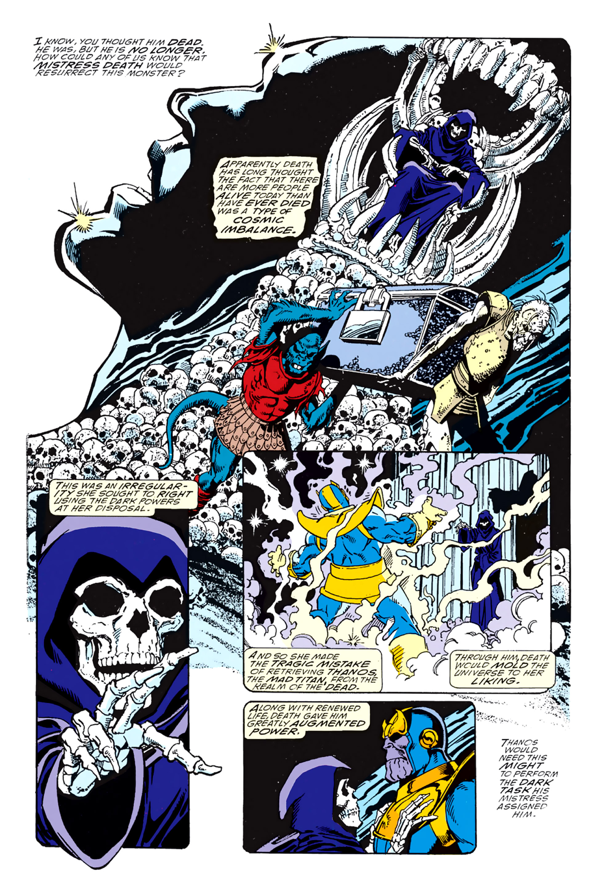 Read online Infinity Gauntlet (1991) comic -  Issue #1 - 7