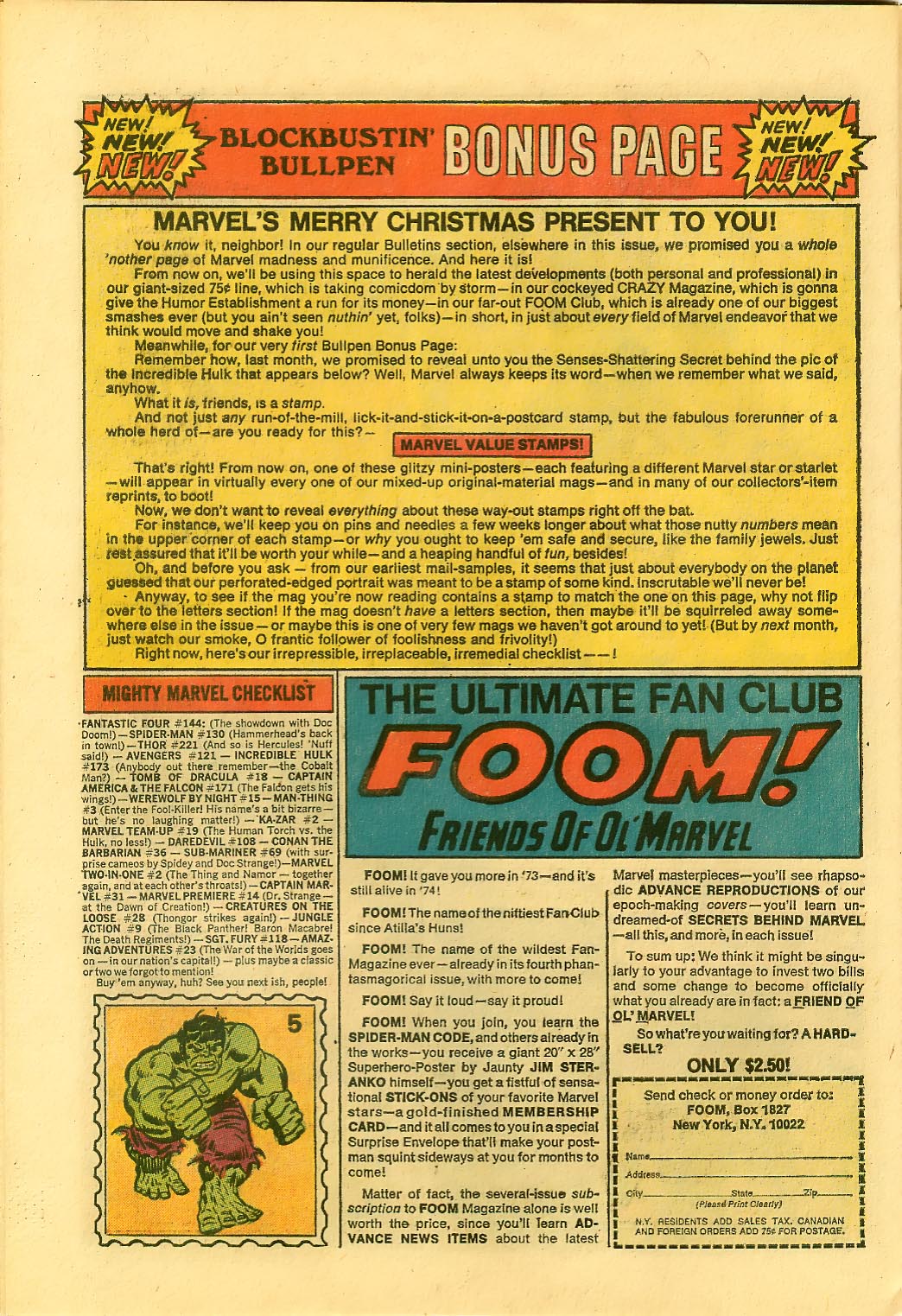 Read online Frankenstein (1973) comic -  Issue #9 - 20