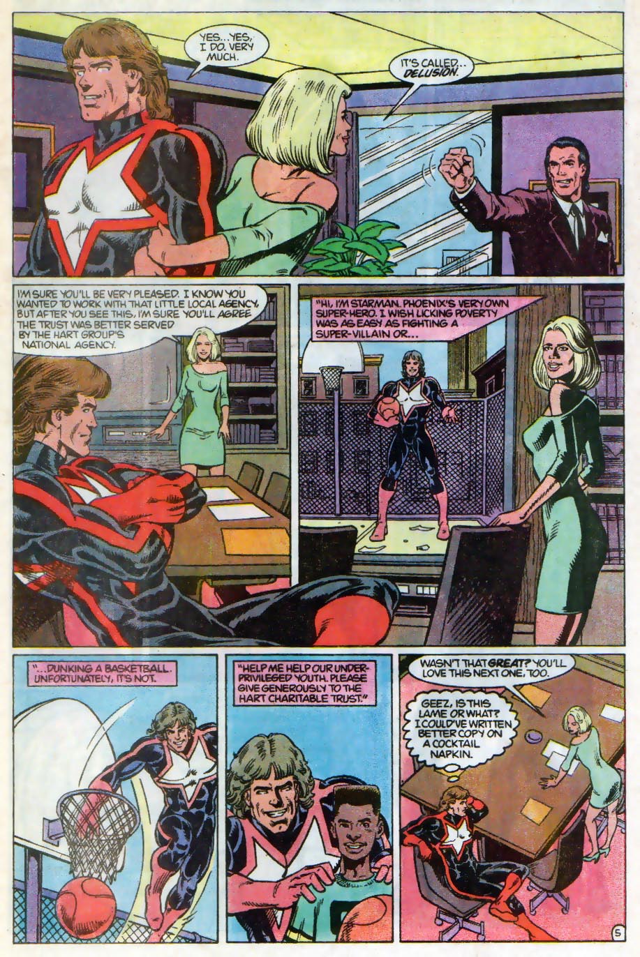 Read online Starman (1988) comic -  Issue #32 - 6