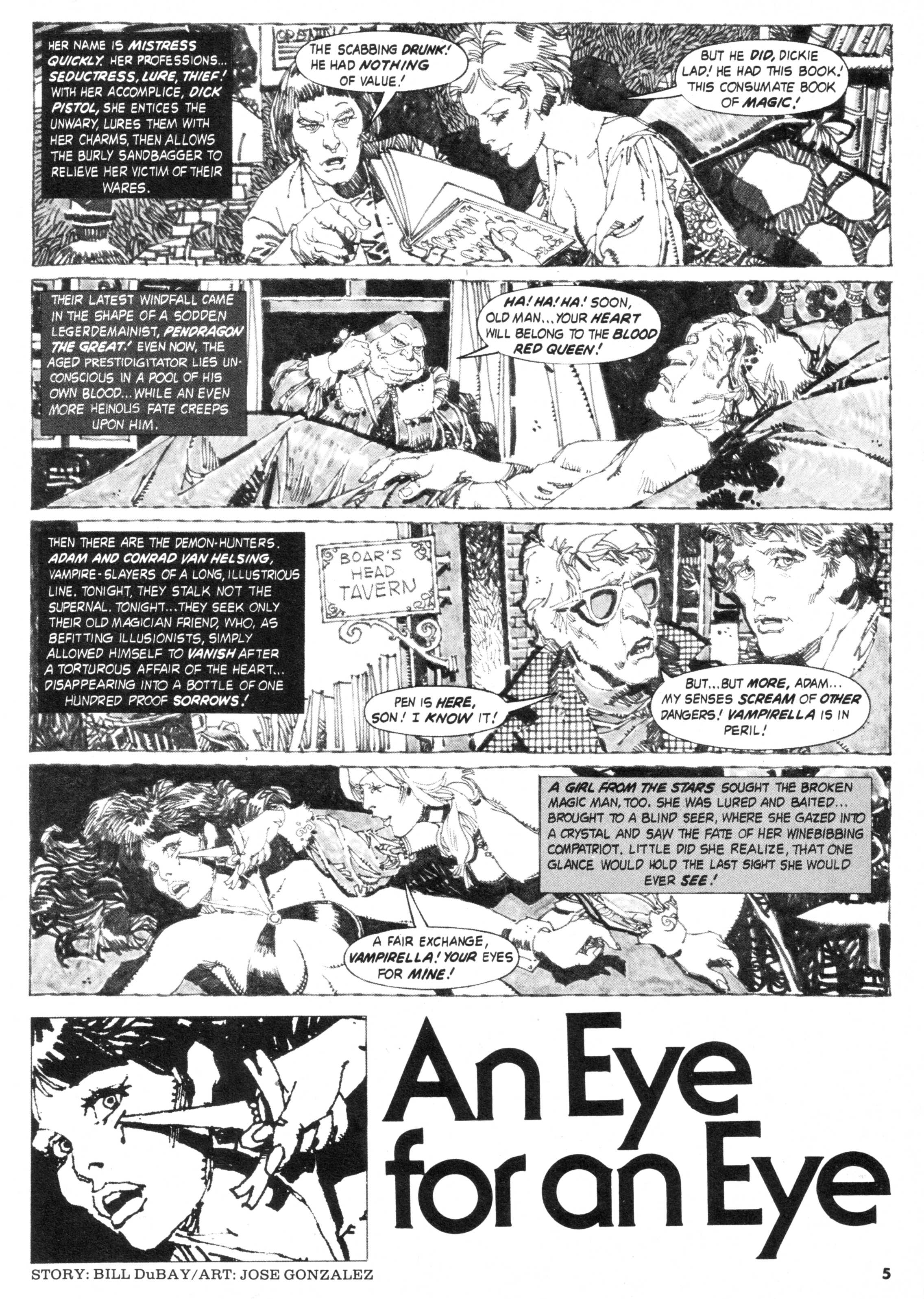 Read online Vampirella (1969) comic -  Issue #61 - 5