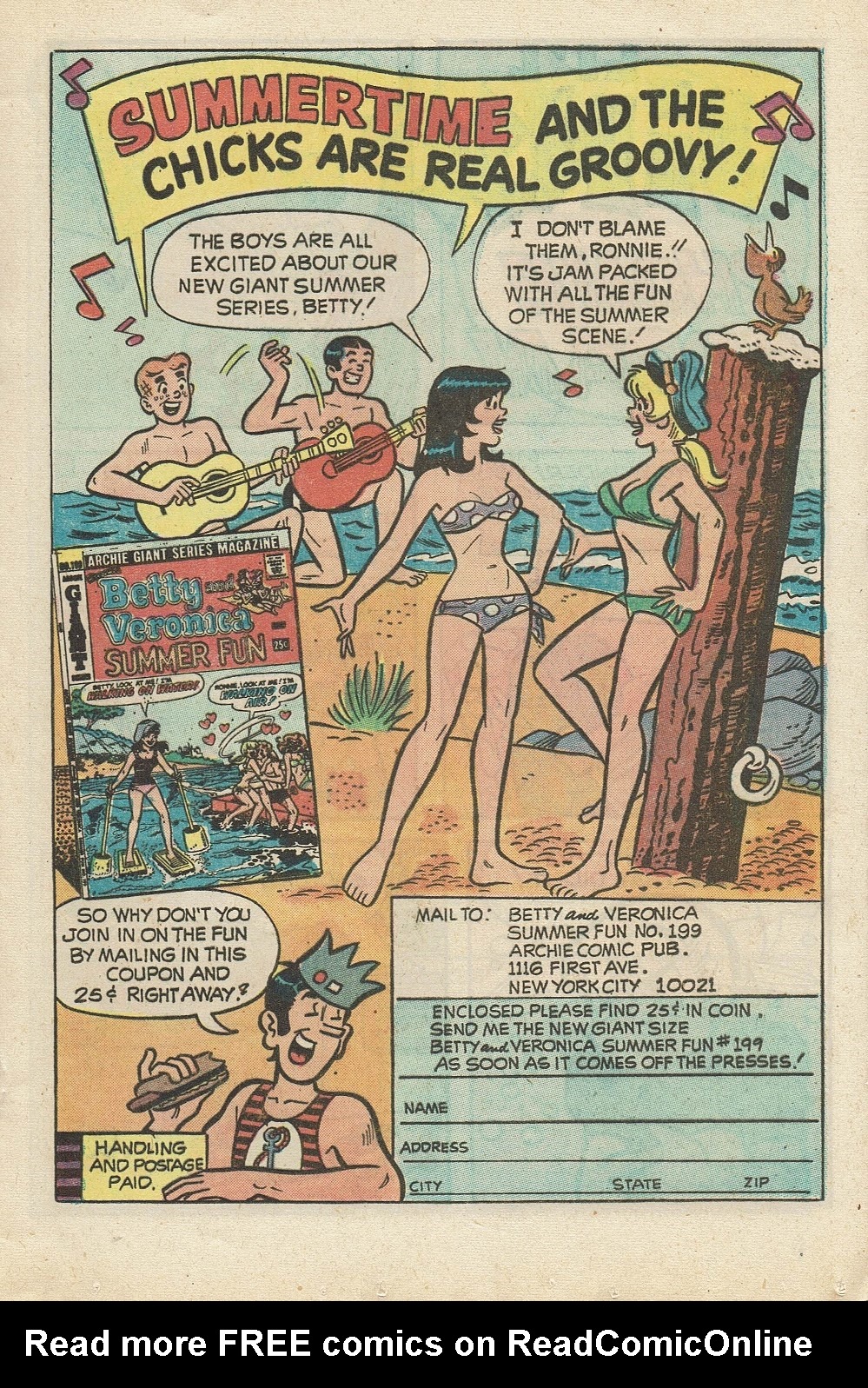 Read online Archie at Riverdale High (1972) comic -  Issue #1 - 16