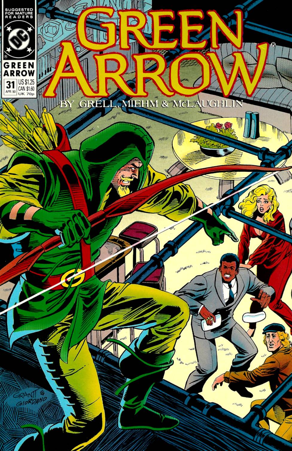 Read online Green Arrow (1988) comic -  Issue #31 - 1
