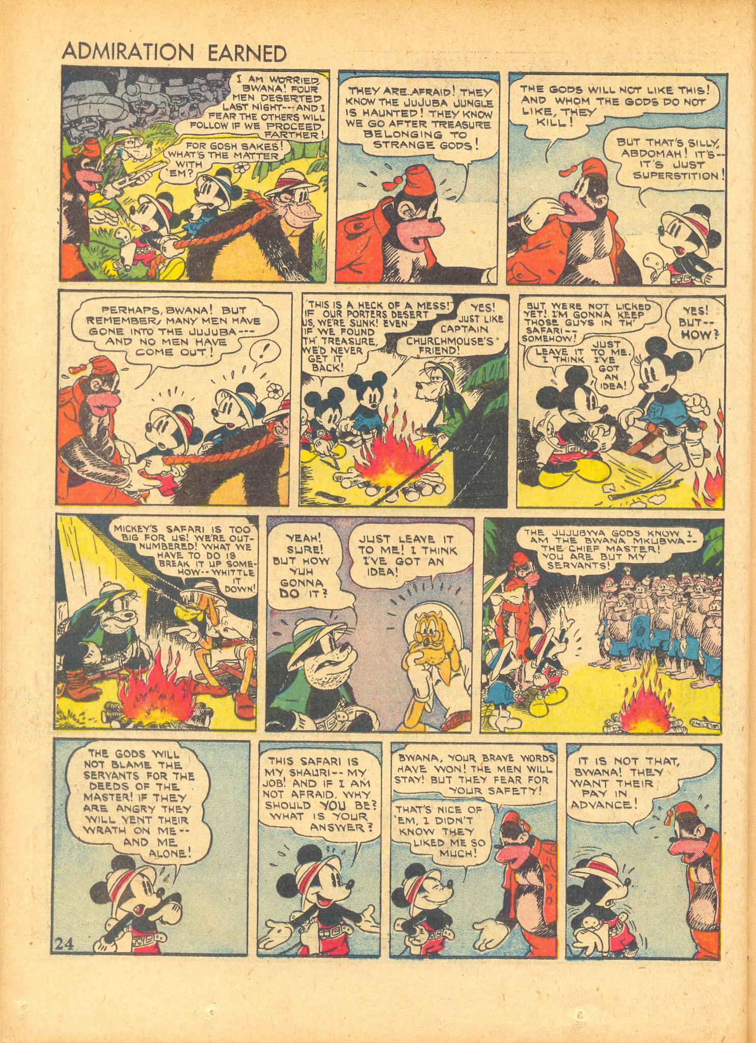 Read online Walt Disney's Comics and Stories comic -  Issue #4 - 26