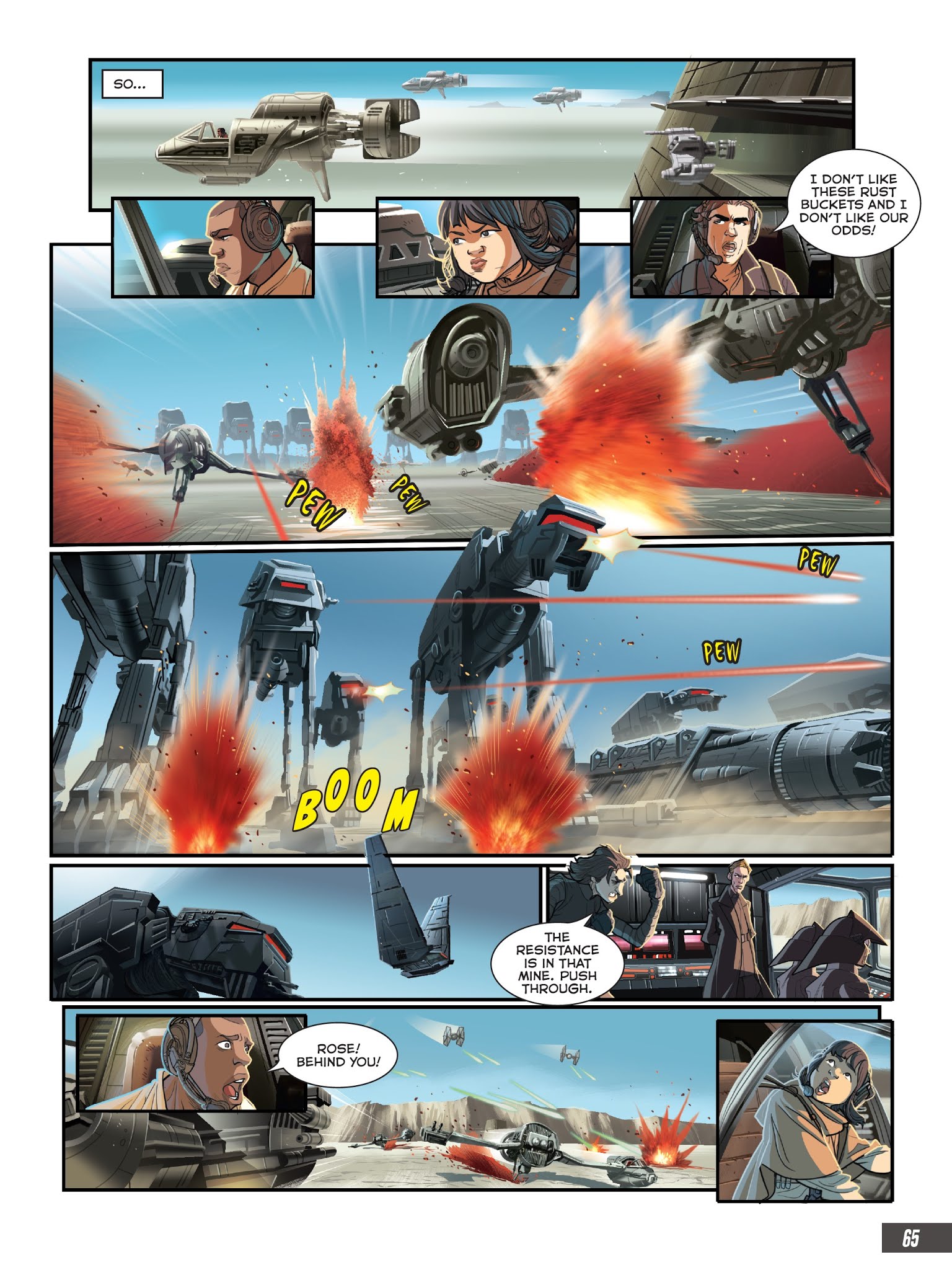 Read online Star Wars: The Last Jedi Graphic Novel Adaptation comic -  Issue # TPB - 67