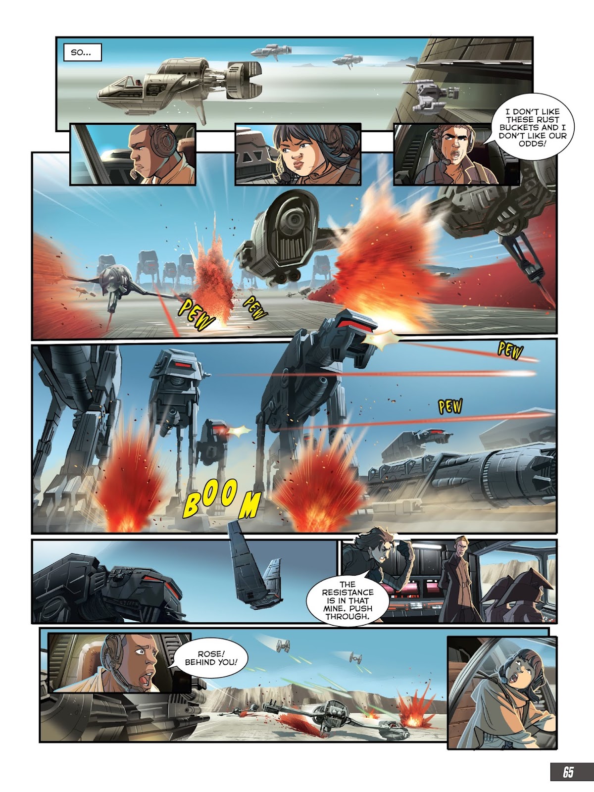 Star Wars: The Last Jedi Graphic Novel Adaptation issue TPB - Page 67