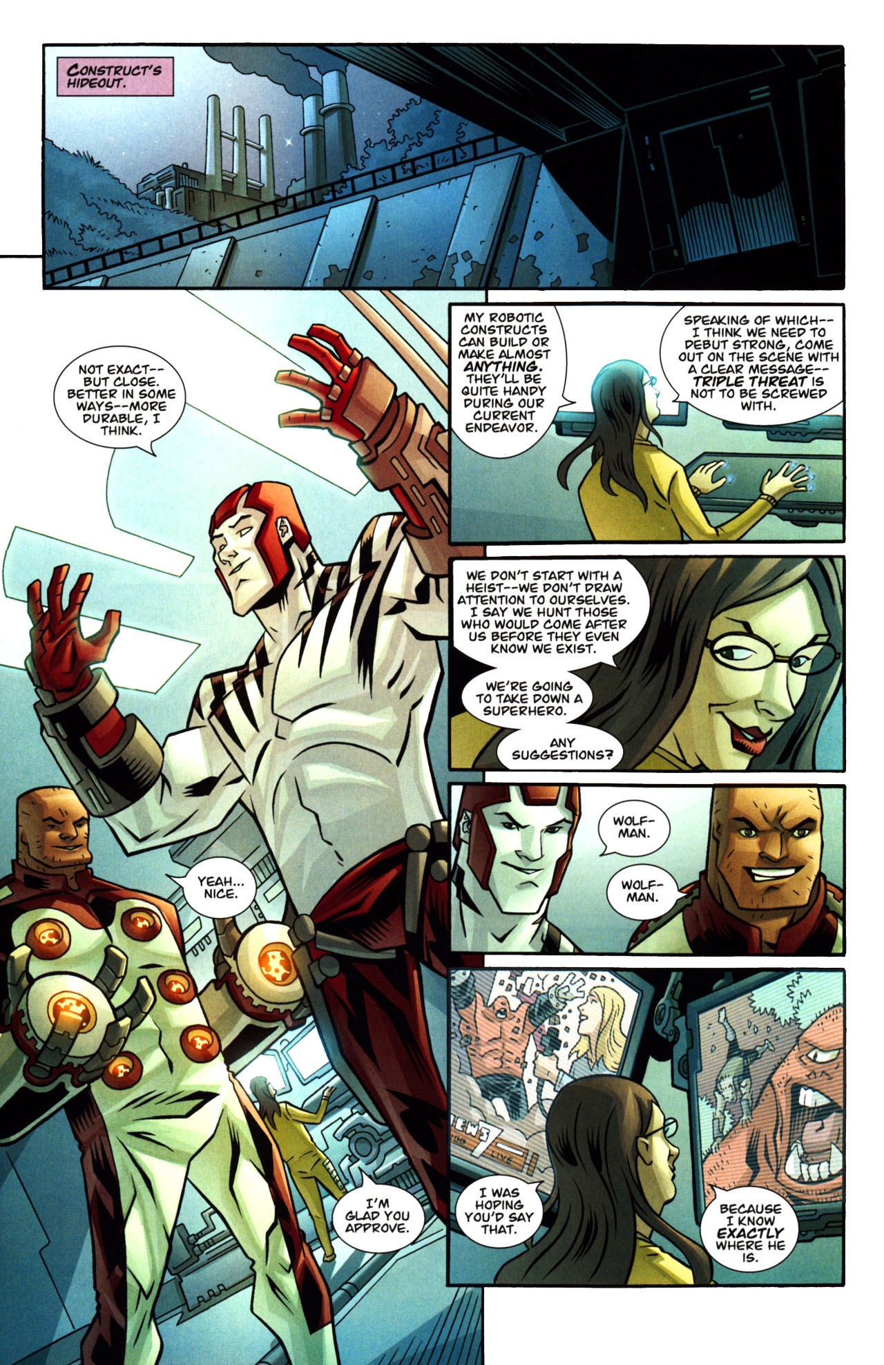 Read online The Astounding Wolf-Man comic -  Issue #12 - 12