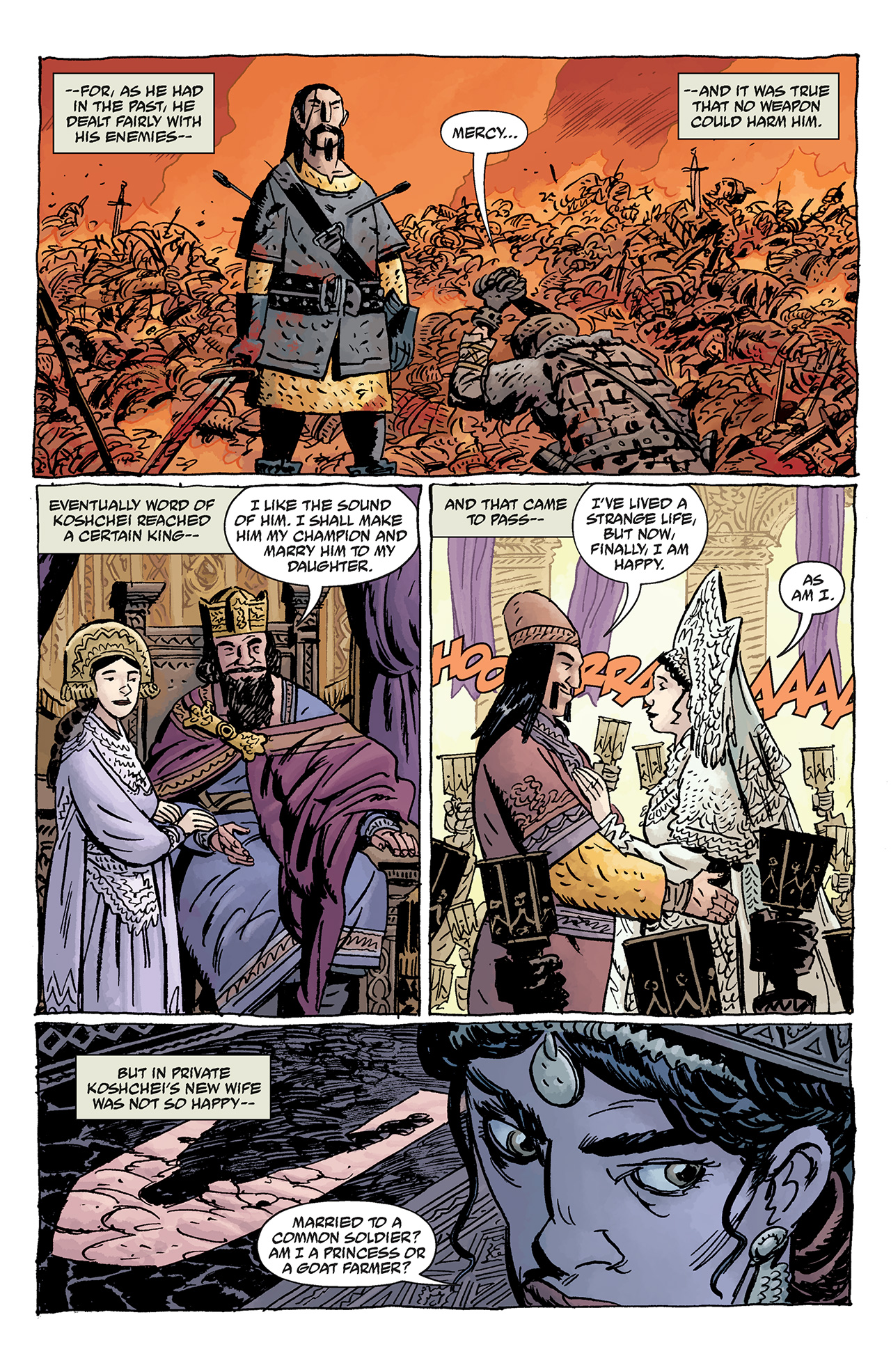 Read online Hellboy: The Wild Hunt comic -  Issue #2 - 25