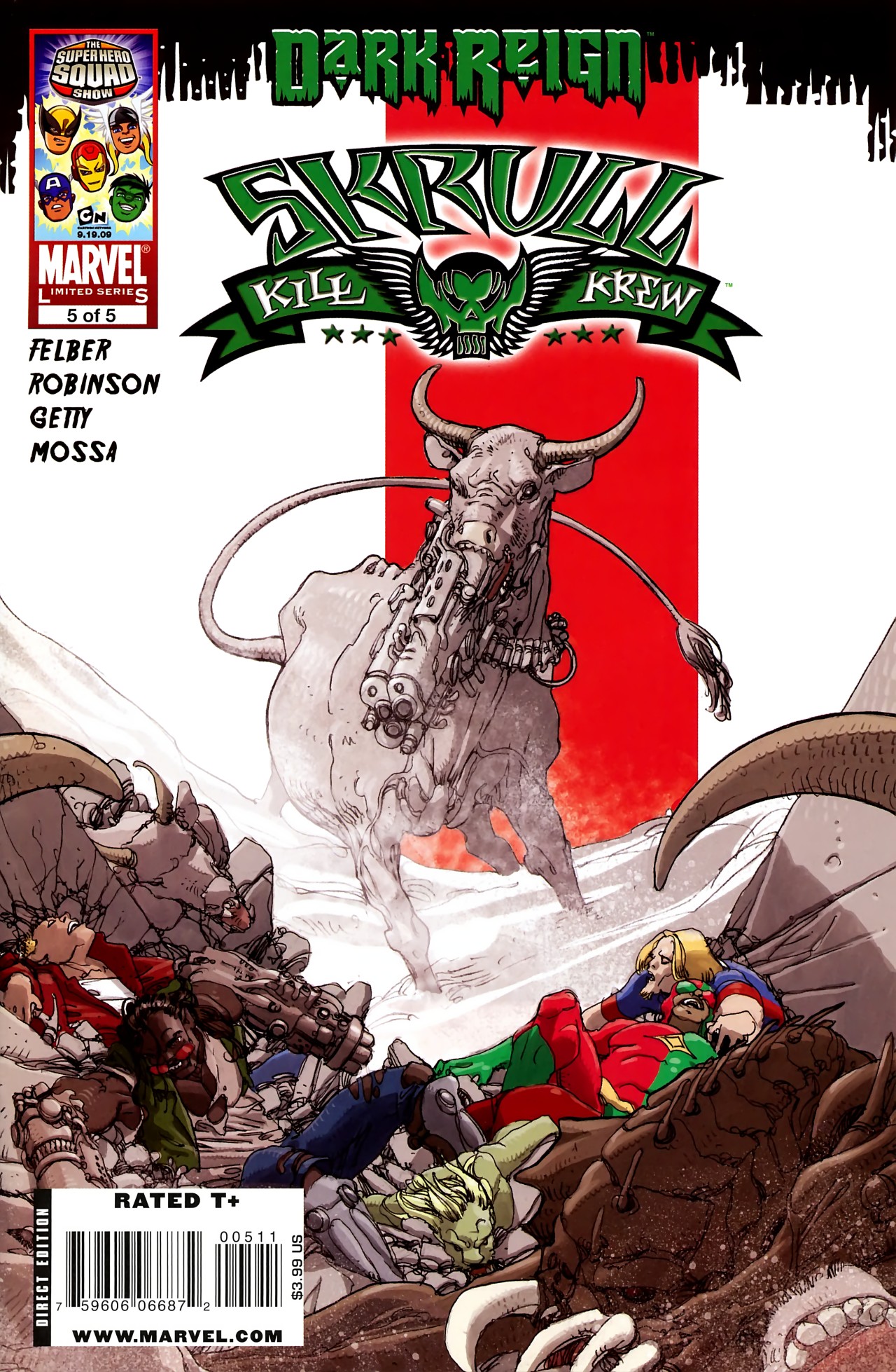 Read online Skrull Kill Krew (2009) comic -  Issue #5 - 2