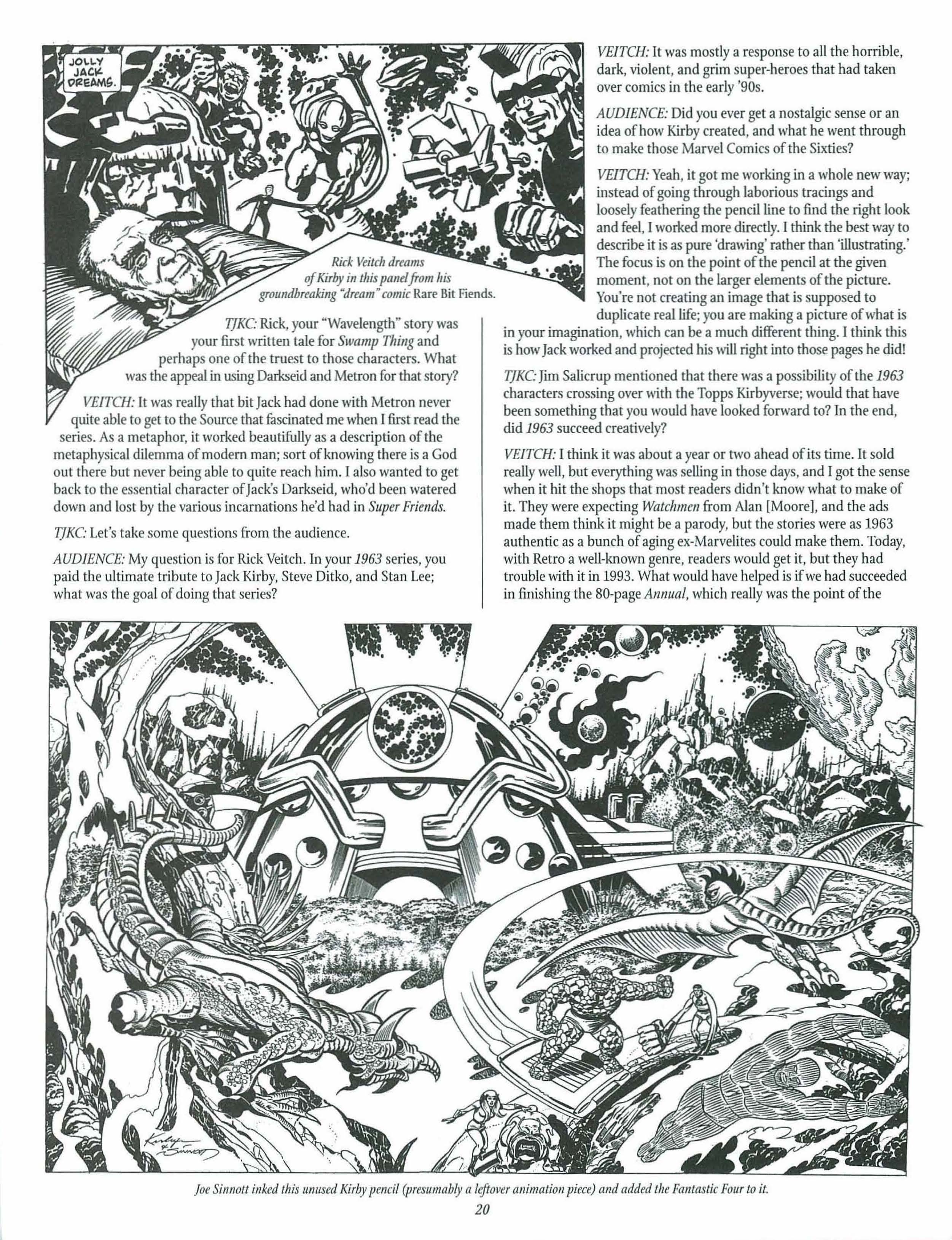 Read online The Jack Kirby Collector comic -  Issue #27 - 20