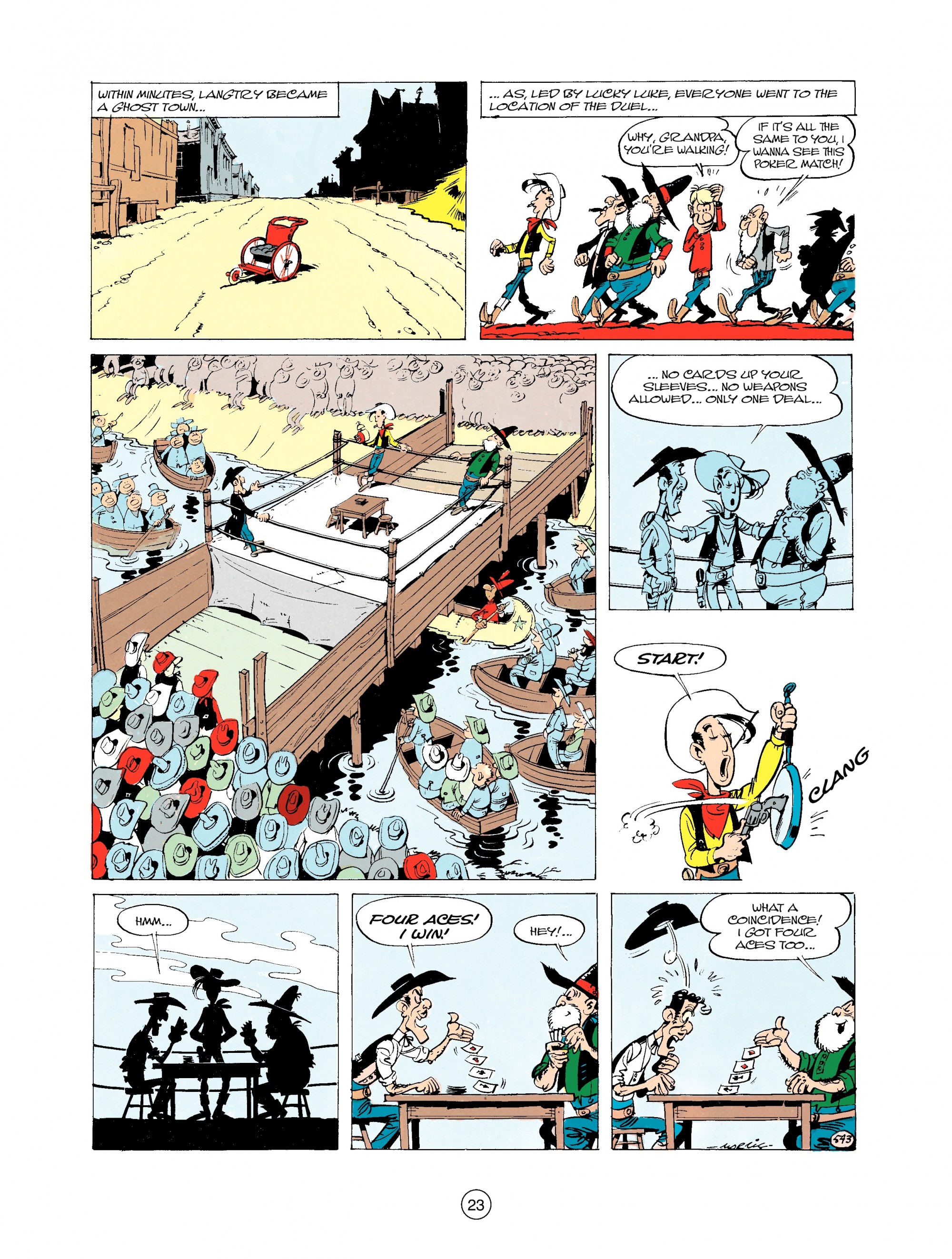 Read online A Lucky Luke Adventure comic -  Issue #24 - 23