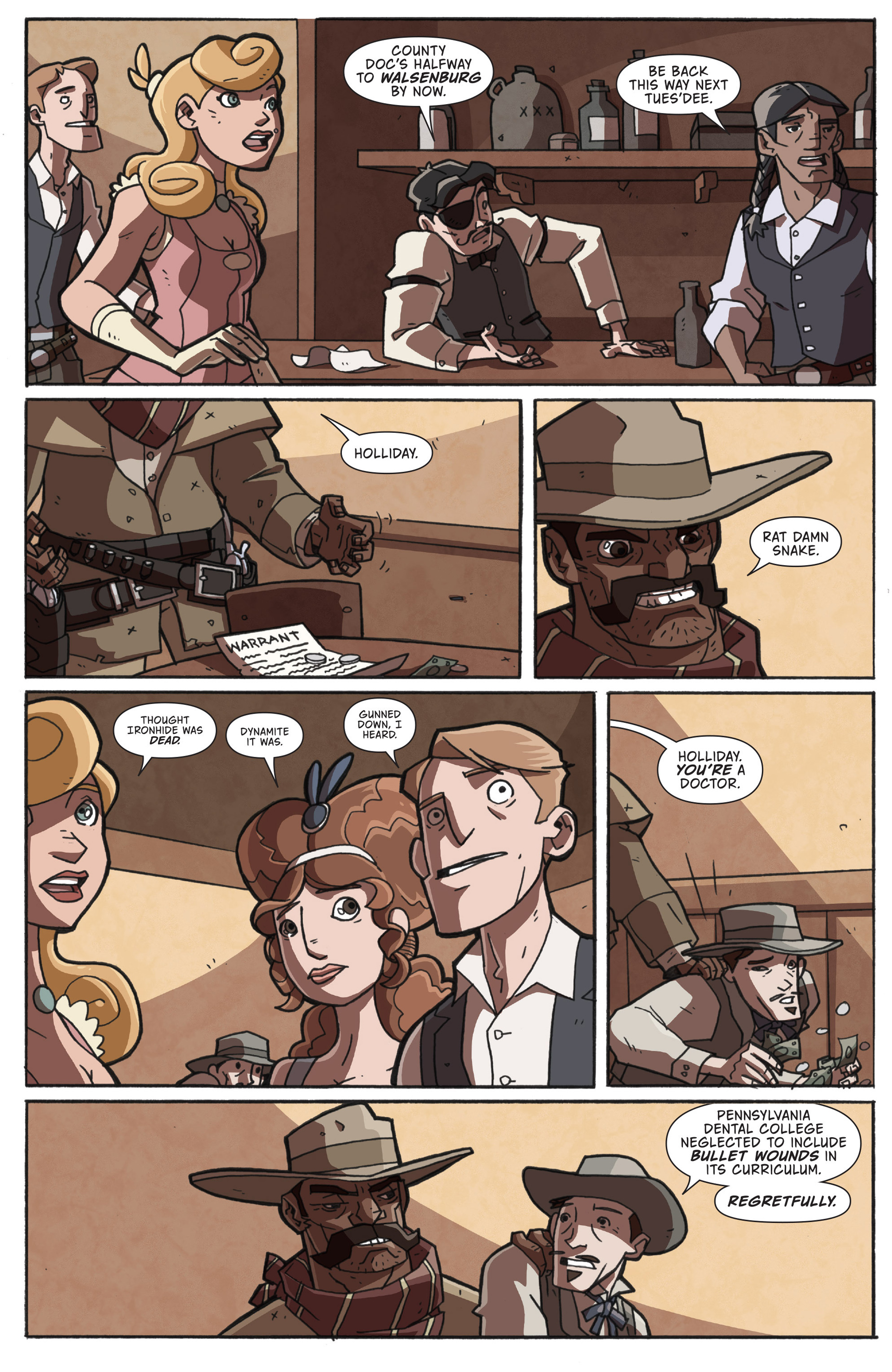 Read online Atomic Robo and the Knights of the Golden Circle comic -  Issue #1 - 11