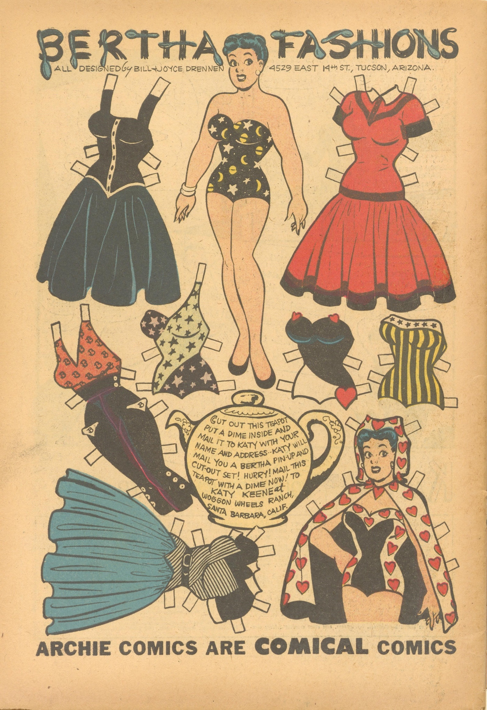 Read online Katy Keene (1949) comic -  Issue #34 - 34