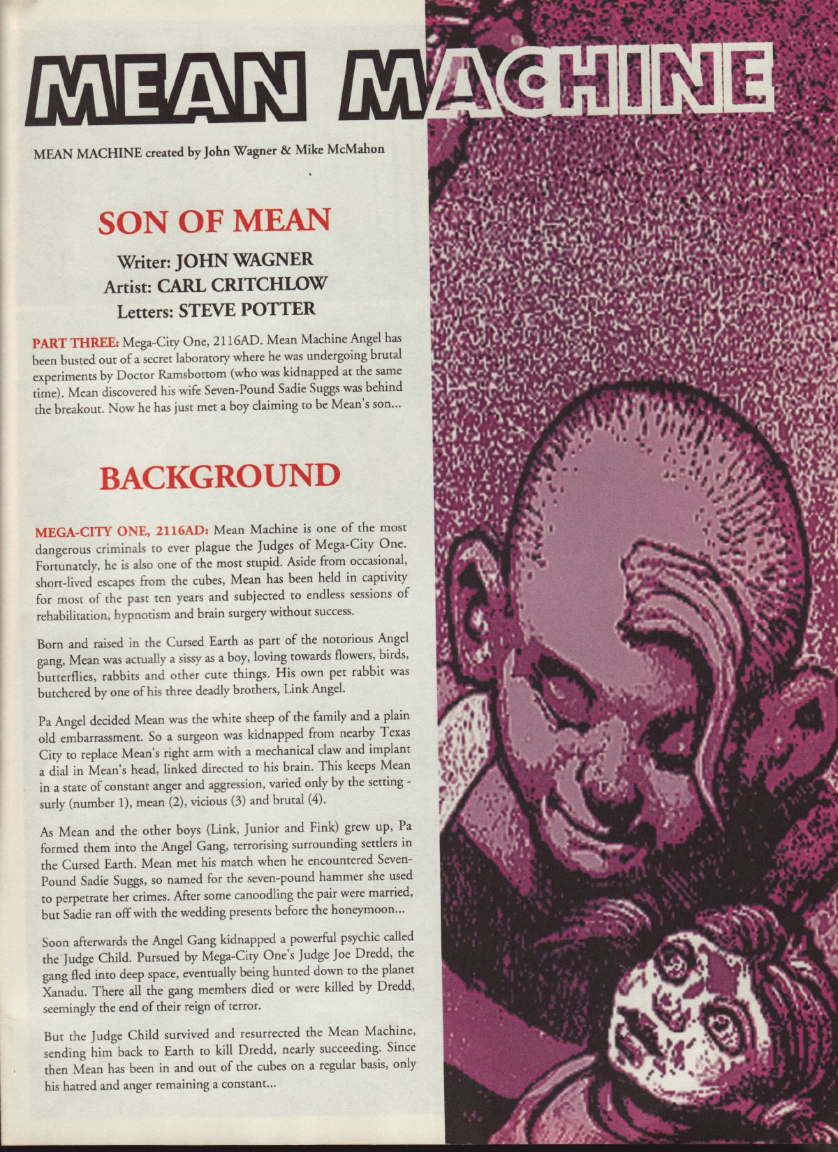 Read online Judge Dredd: The Megazine (vol. 2) comic -  Issue #65 - 23
