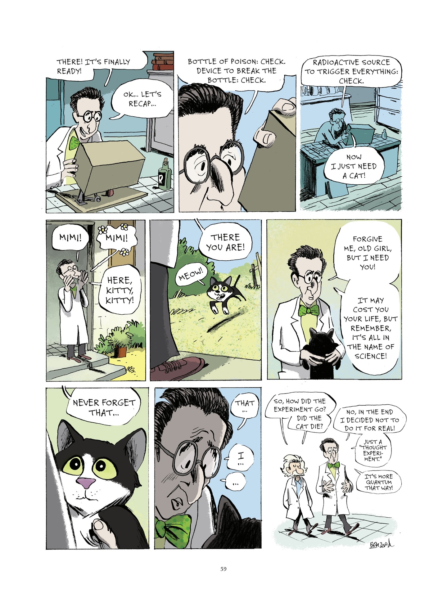 Read online Planet of Science: The Universal Encyclopedia of Scientists comic -  Issue # TPB - 61