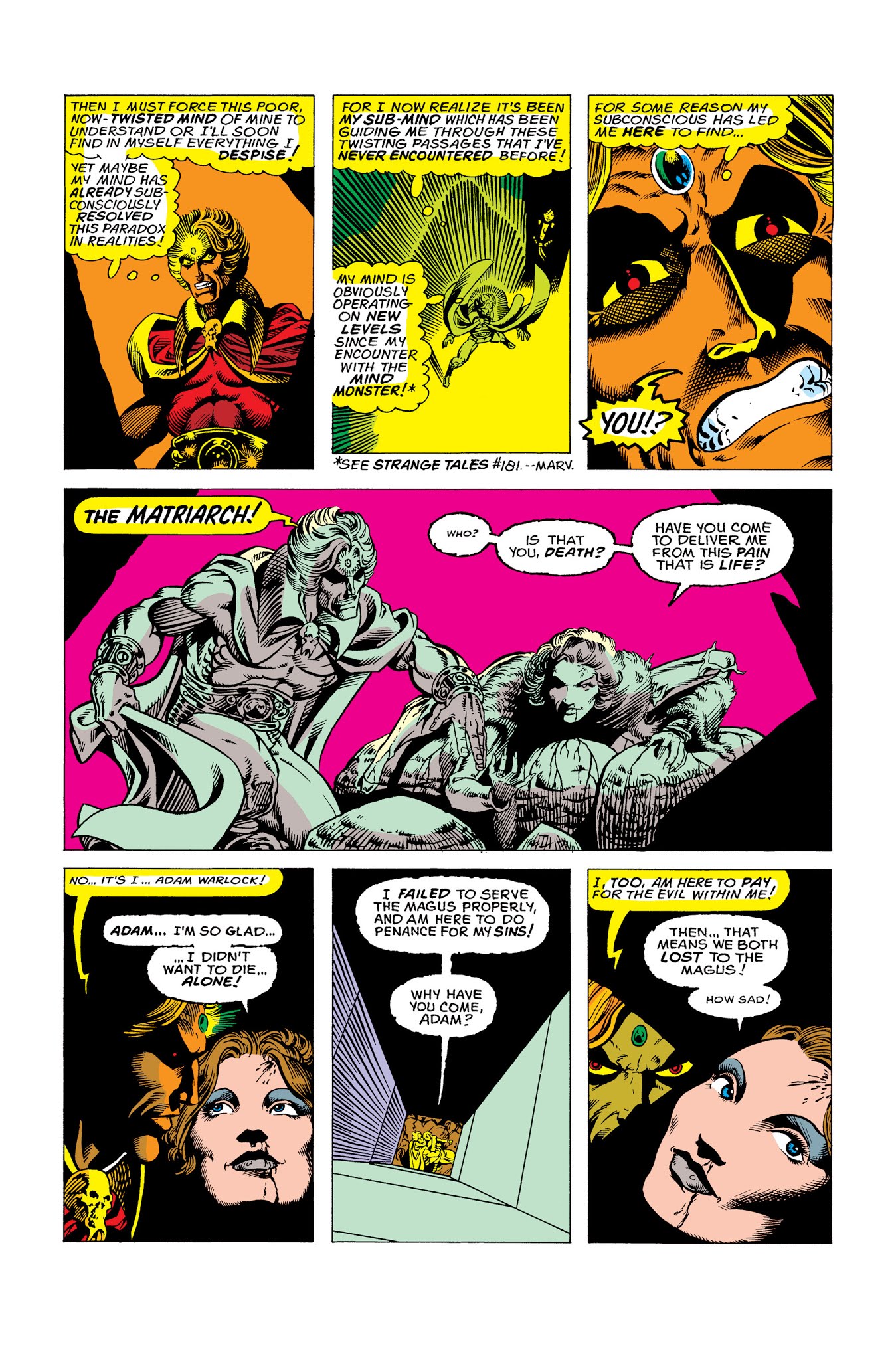 Read online Warlock by Jim Starlin comic -  Issue # TPB (Part 1) - 110