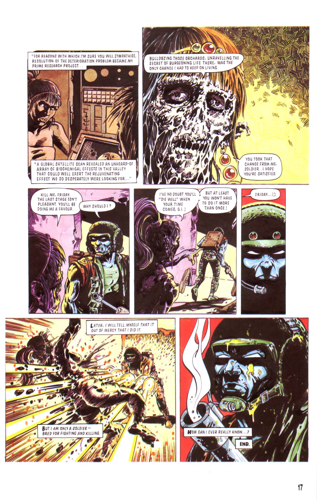 Read online Rogue Trooper:  The Final Warrior comic -  Issue #6 - 18