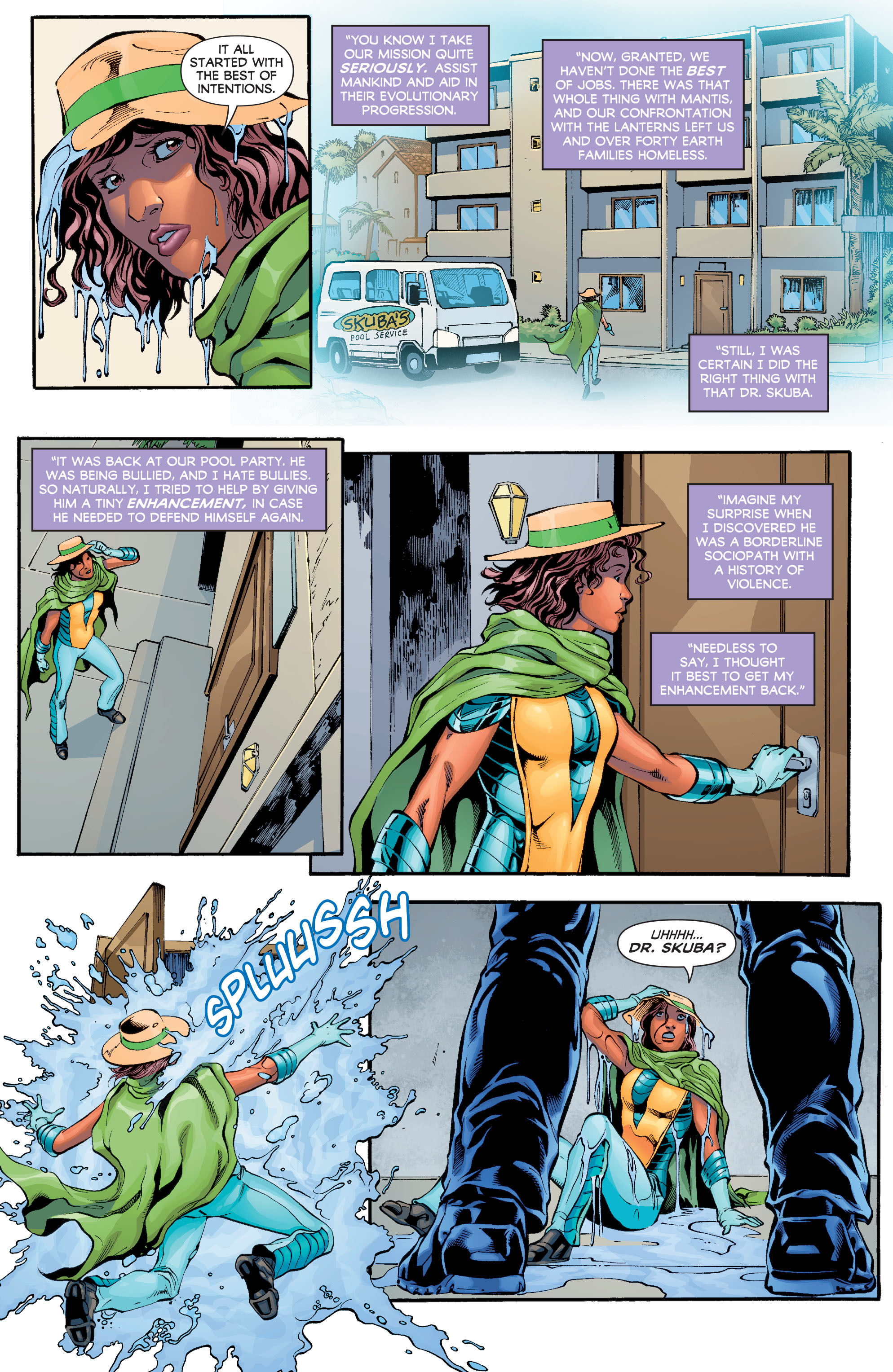 Read online Infinity Man and the Forever People comic -  Issue #7 - 4