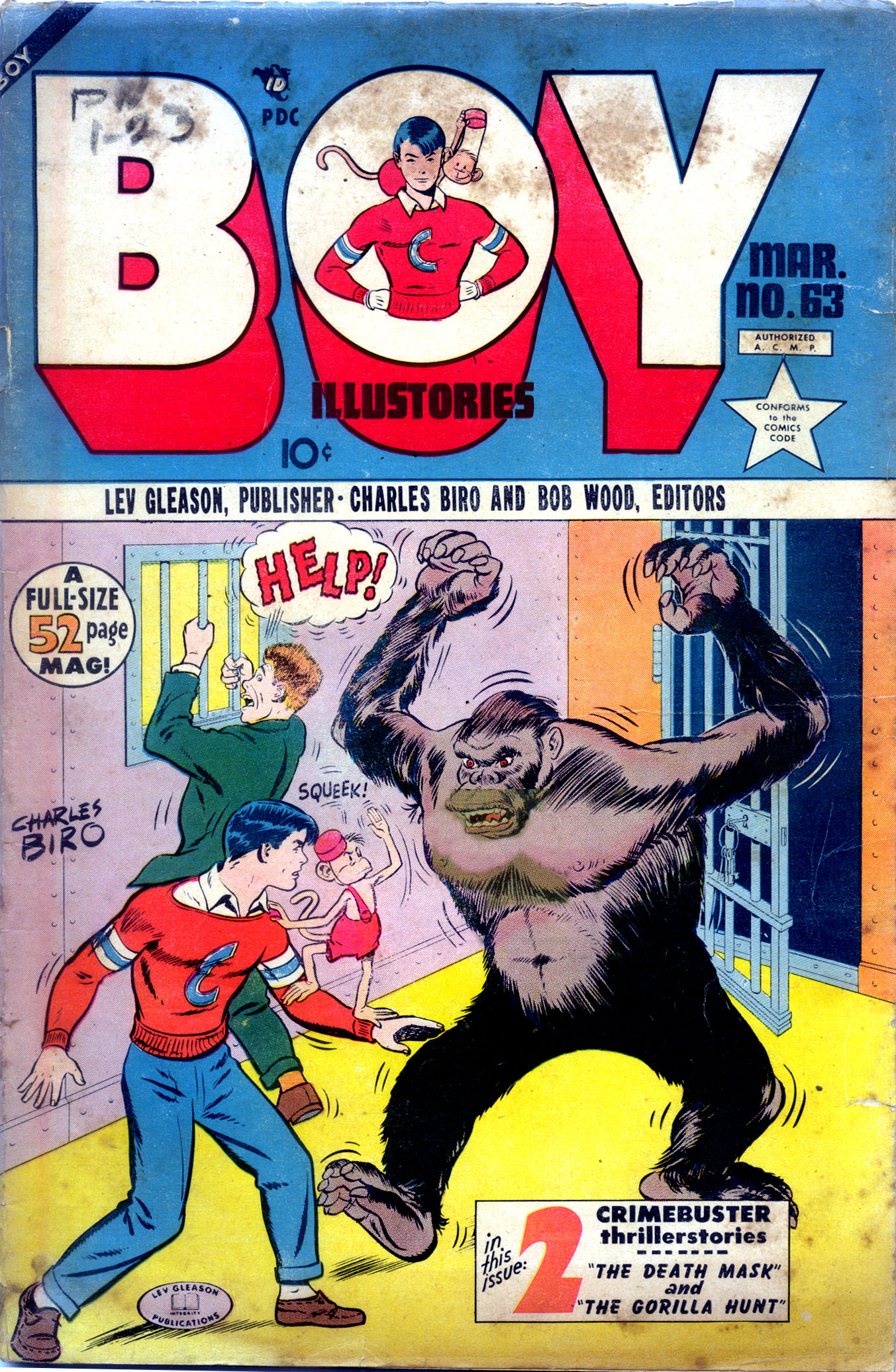 Read online Boy Comics comic -  Issue #63 - 1