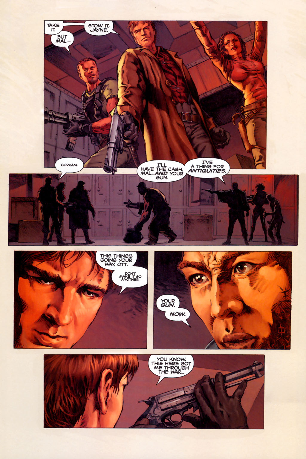 Read online Serenity comic -  Issue #1 - 9