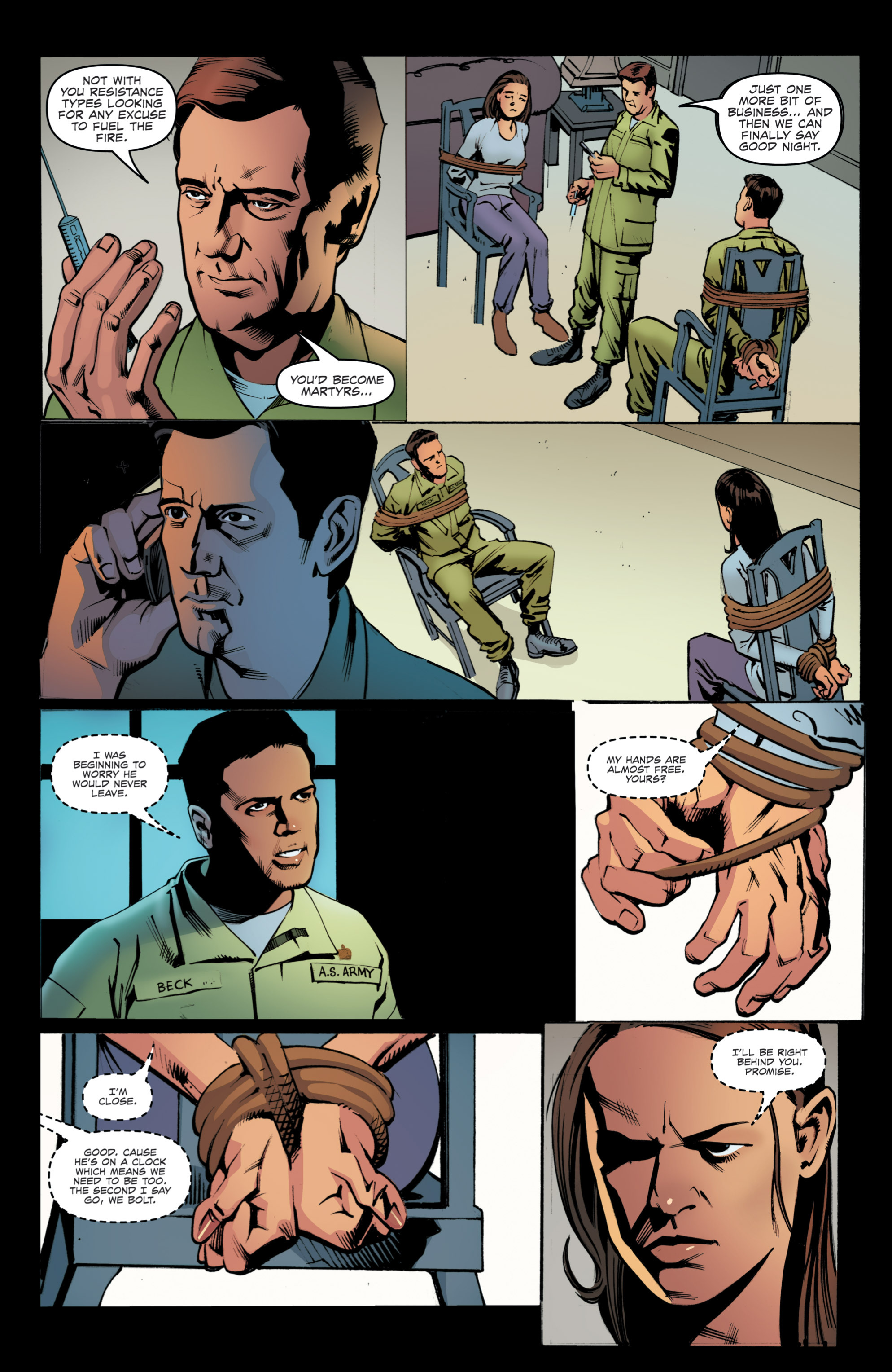 Read online Jericho Season 4 comic -  Issue #5 - 7