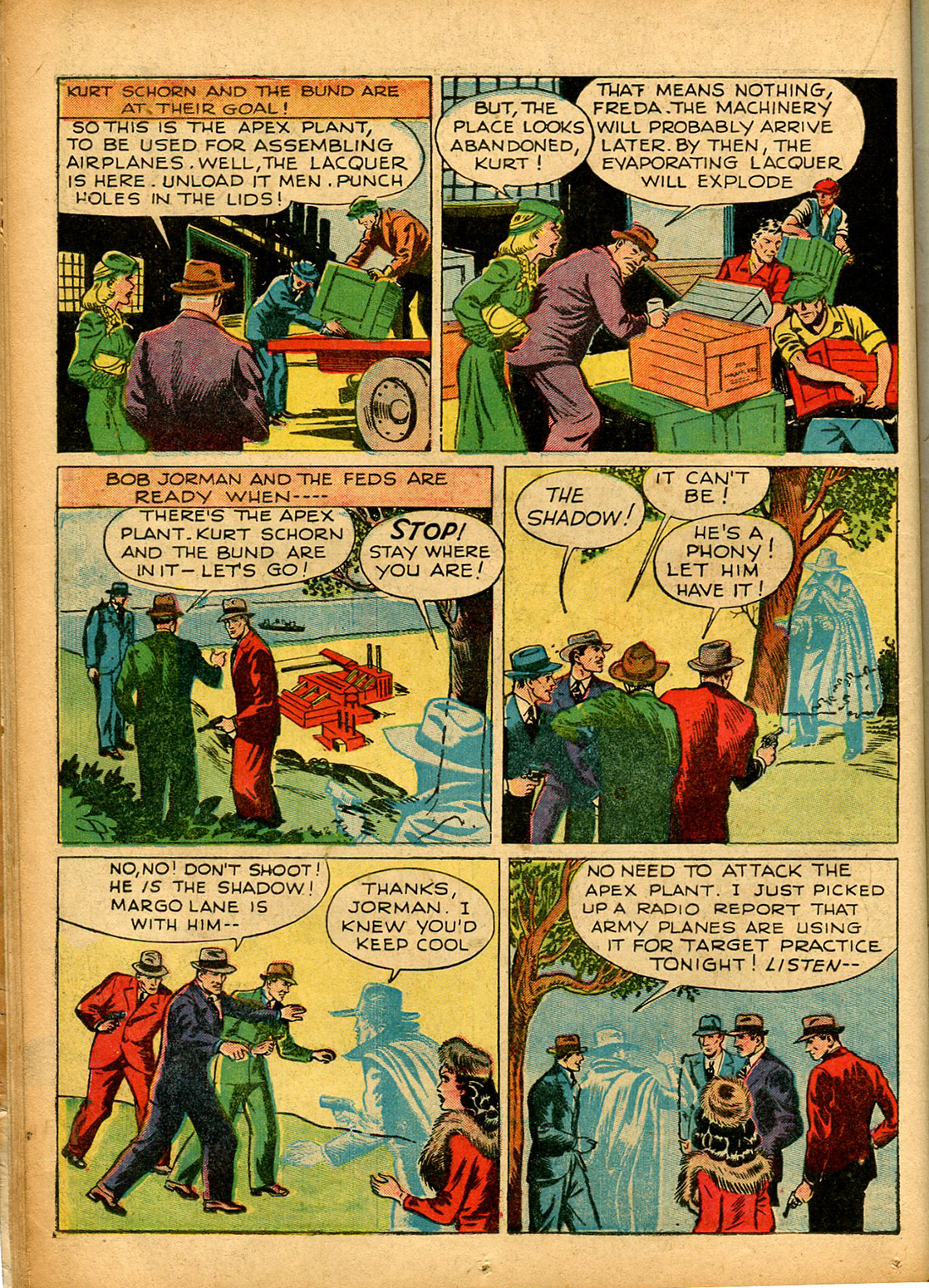 Read online Shadow Comics comic -  Issue #13 - 26
