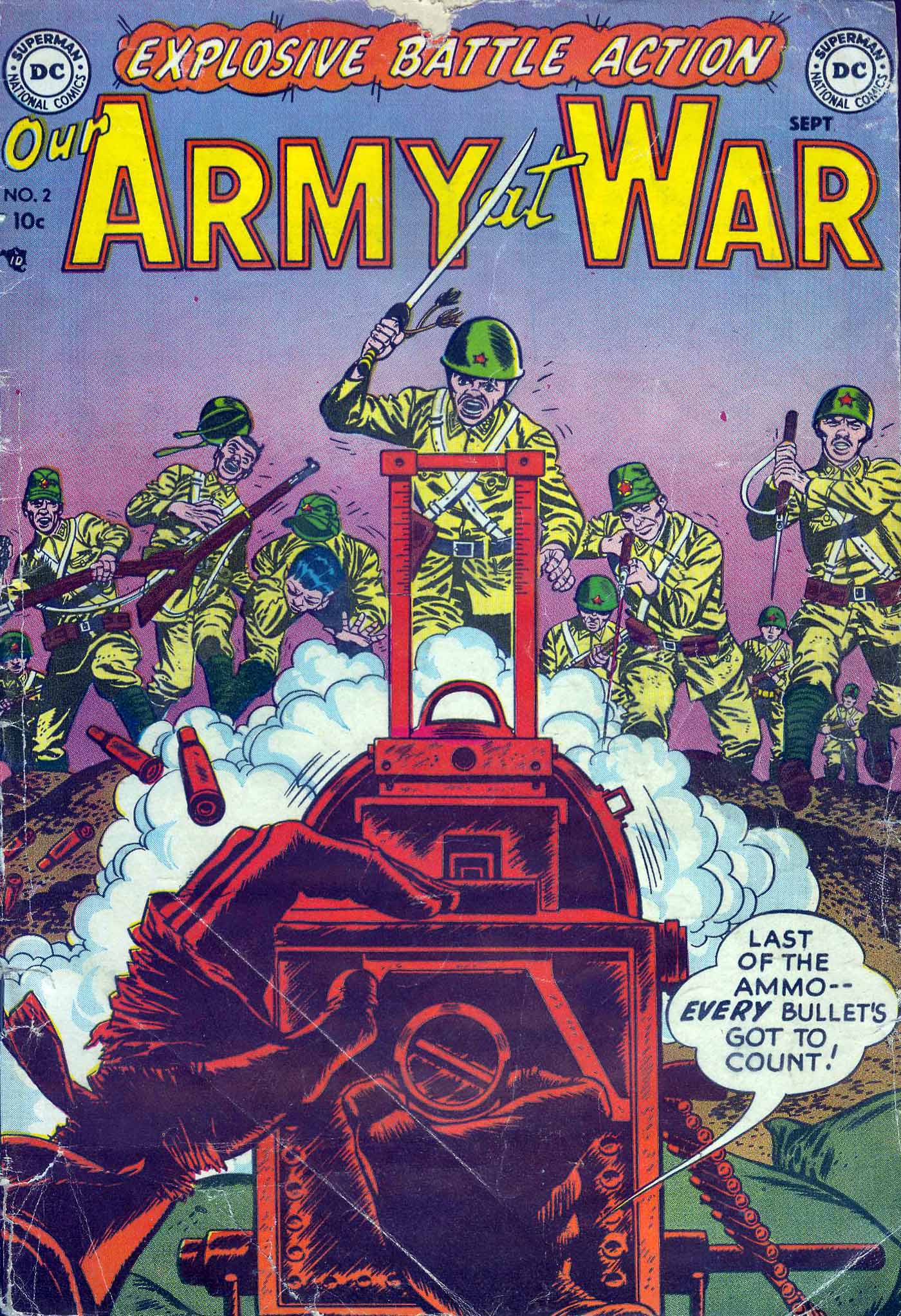 Read online Our Army at War (1952) comic -  Issue #2 - 1