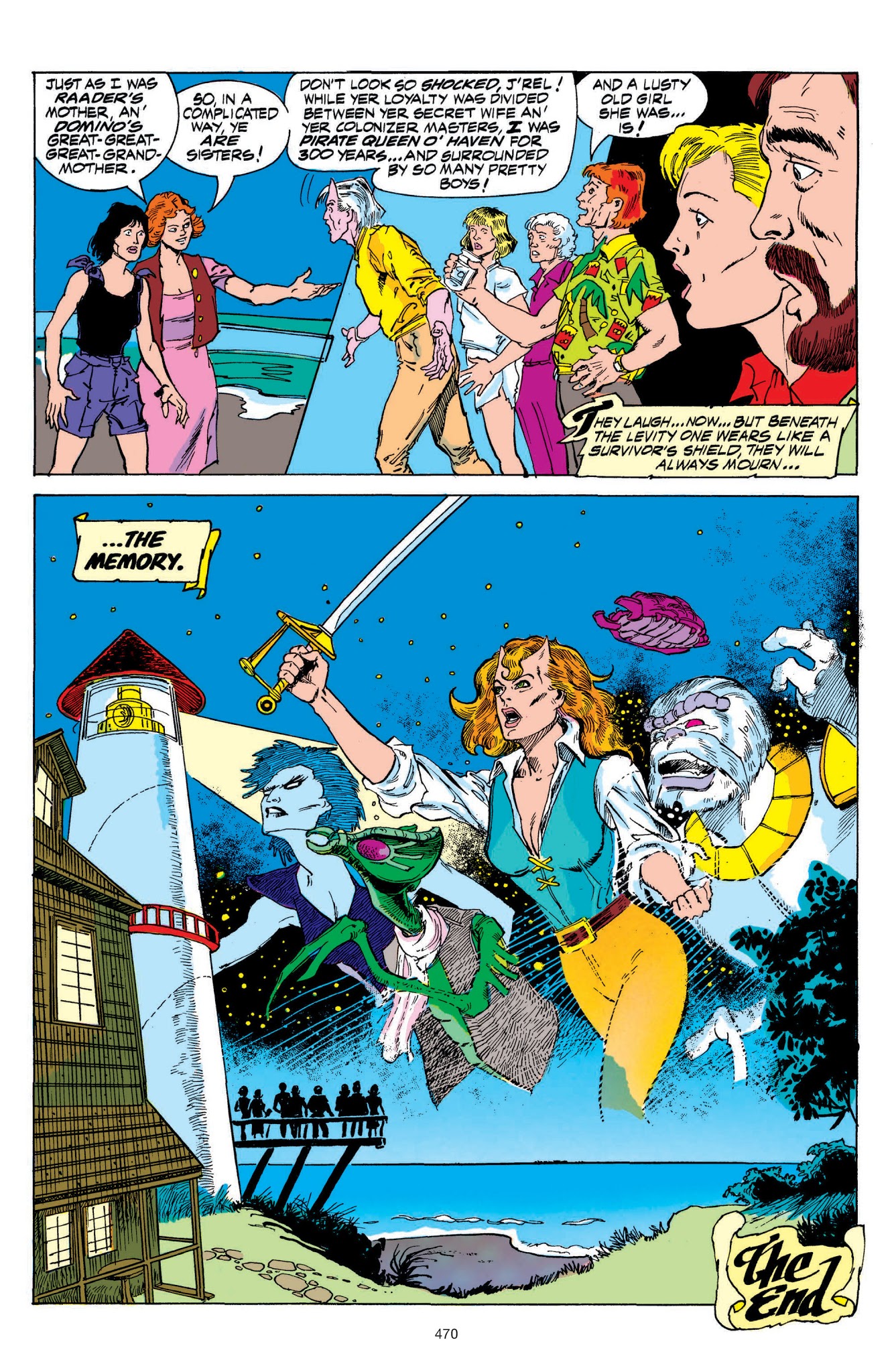 Read online Swords of the Swashbucklers comic -  Issue # TPB - 454