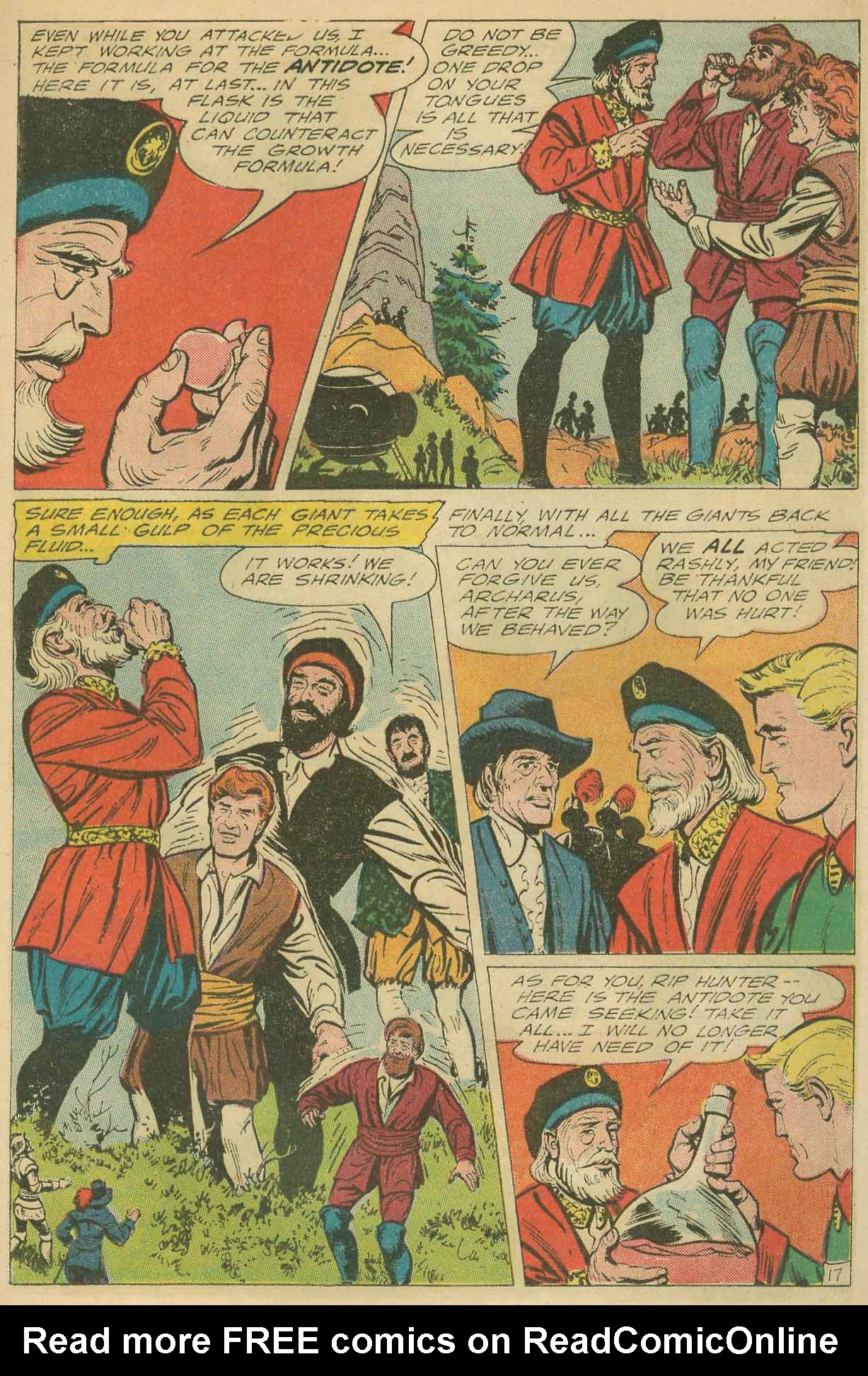 Read online Rip Hunter...Time Master comic -  Issue #29 - 21