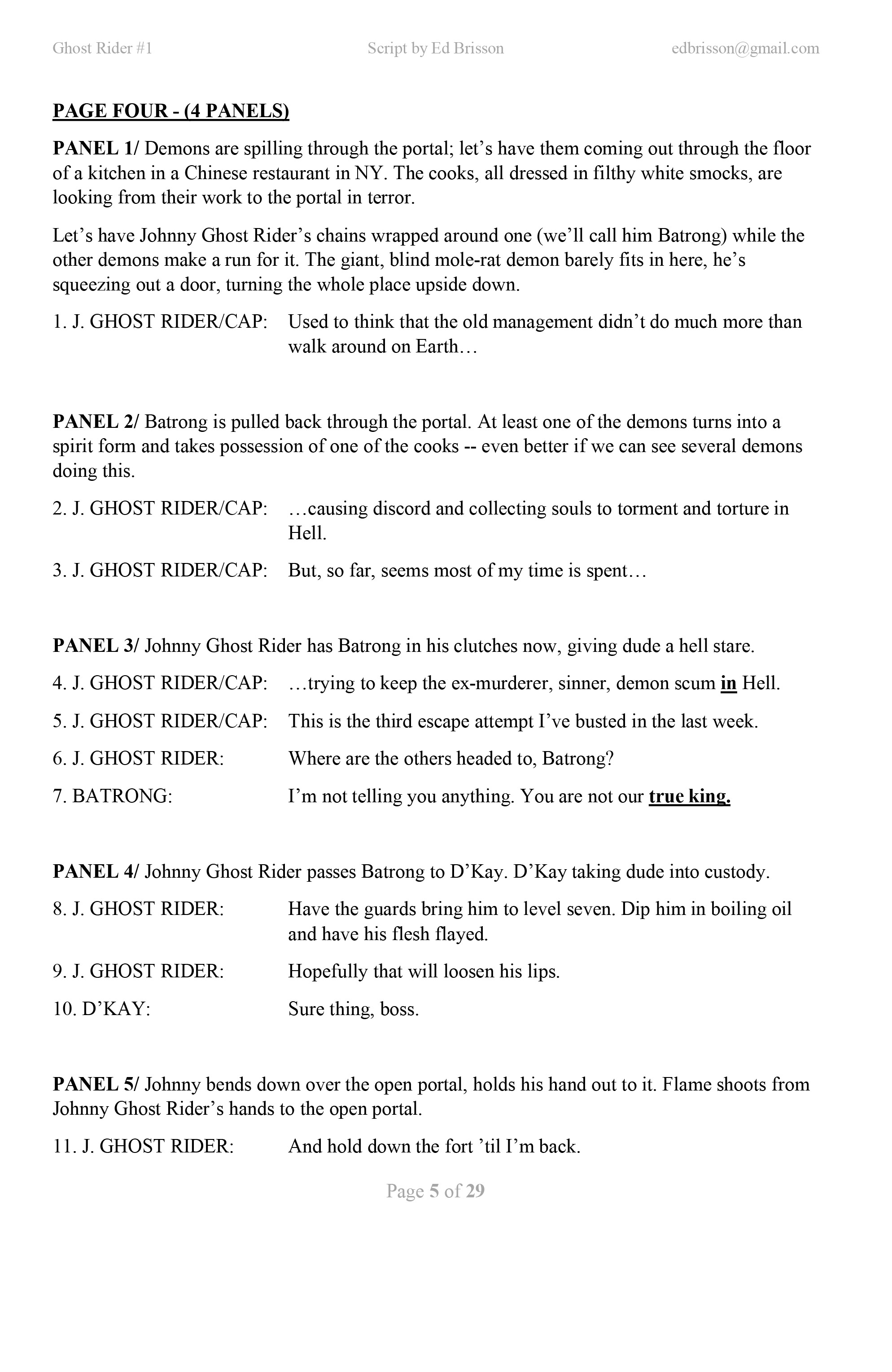 Read online Ghost Rider (2019) comic -  Issue # _Director's Cut - 48