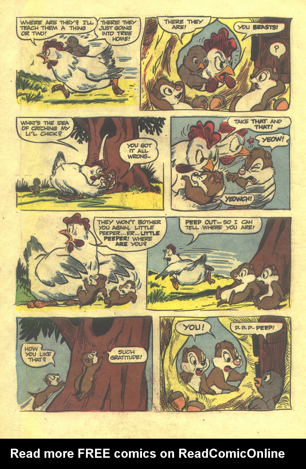 Read online Walt Disney's Chip 'N' Dale comic -  Issue #5 - 6