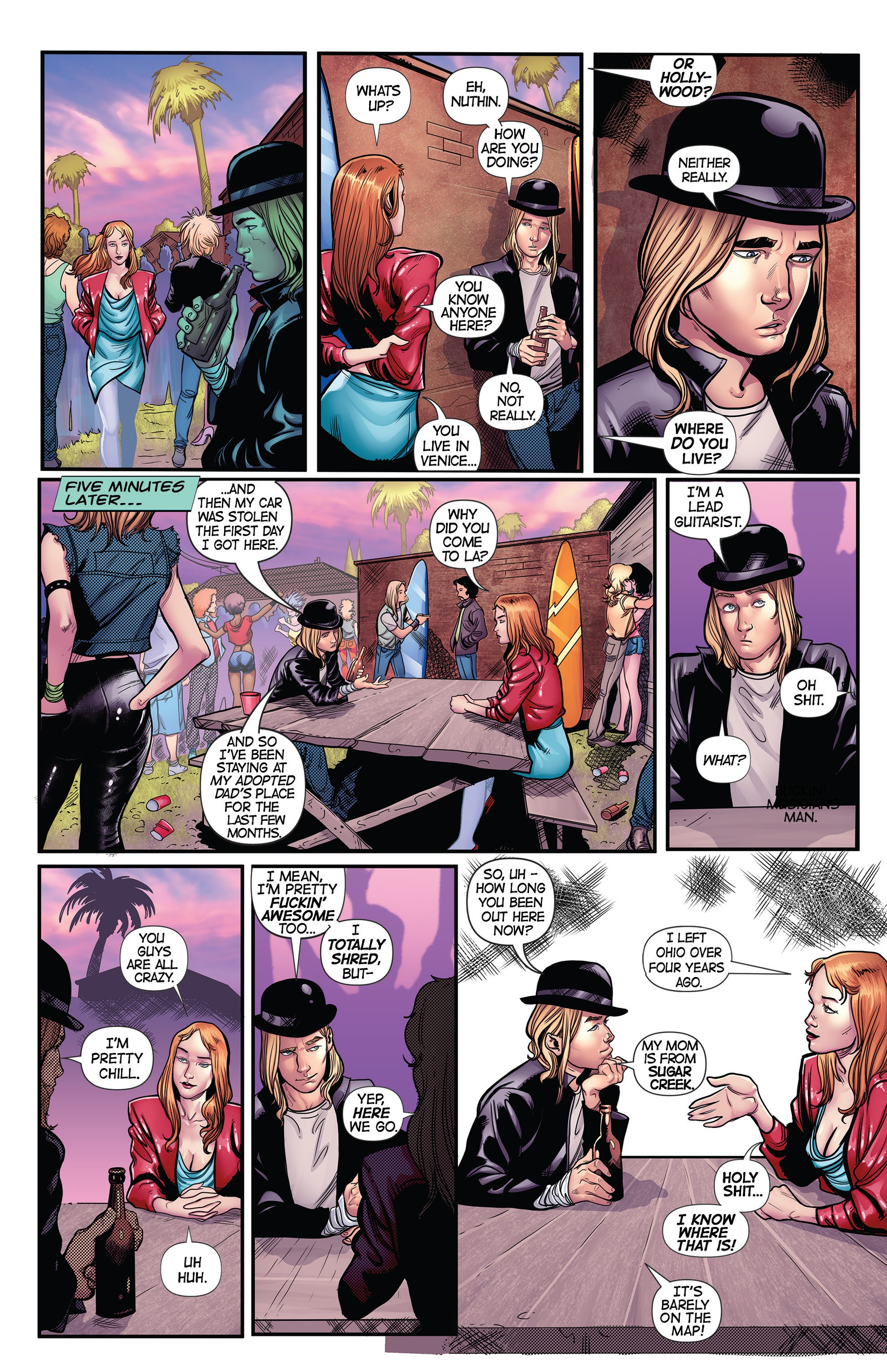 Read online Hot Valley Days and Cocaine Nights comic -  Issue #2 - 23