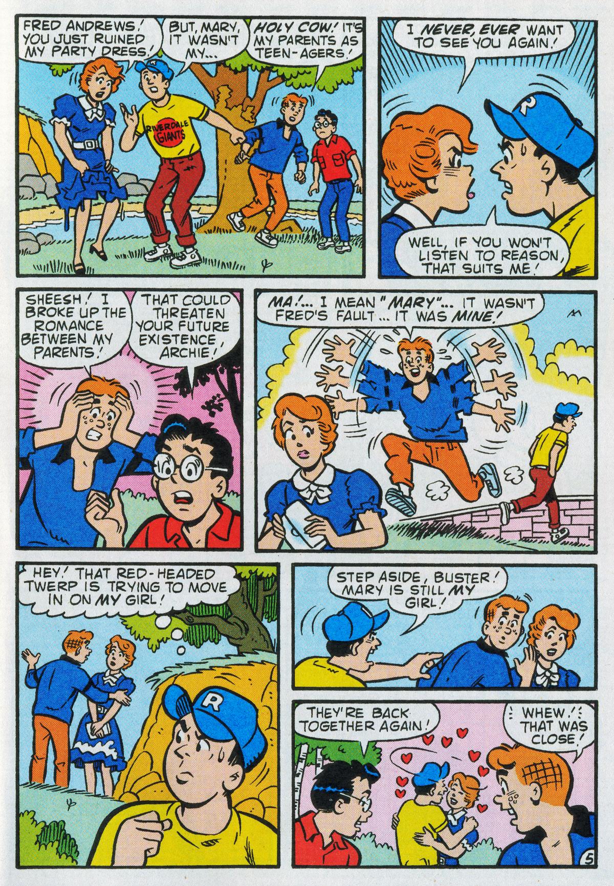 Read online Archie's Pals 'n' Gals Double Digest Magazine comic -  Issue #94 - 184