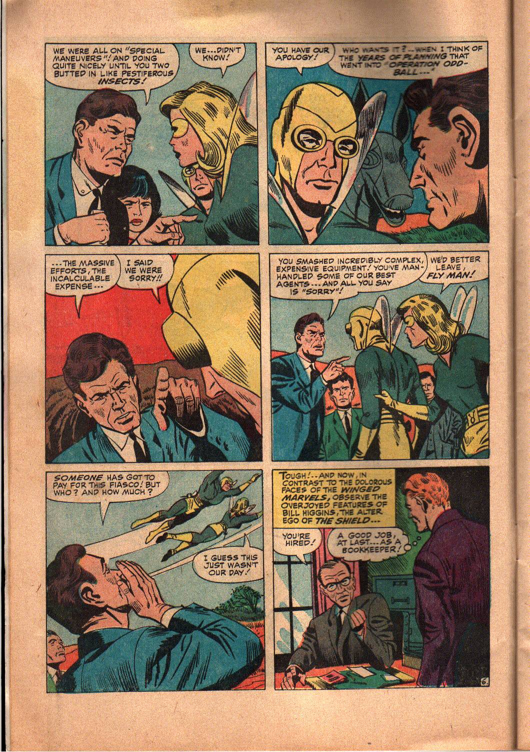 Read online The Mighty Crusaders (1965) comic -  Issue #6 - 7