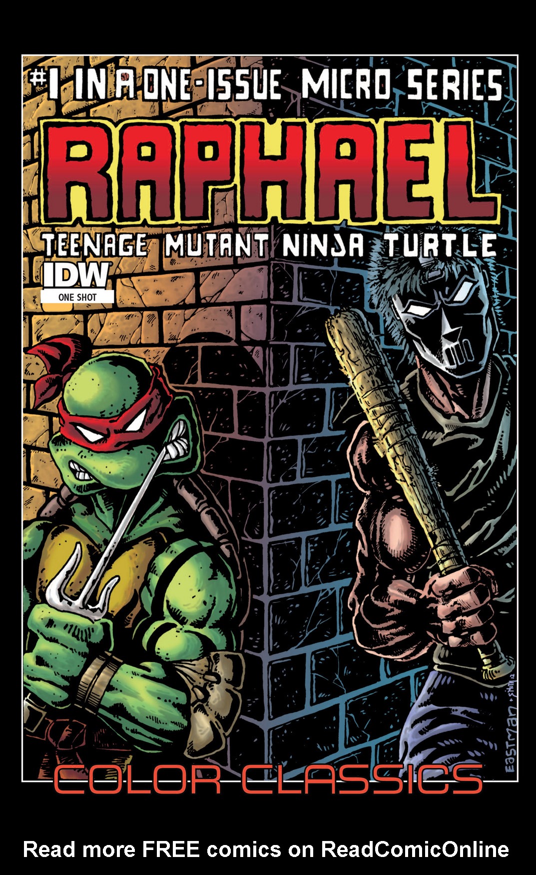 Read online Teenage Mutant Ninja Turtles Color Classics: Raphael Micro-Series One-Shot comic -  Issue # Full - 1