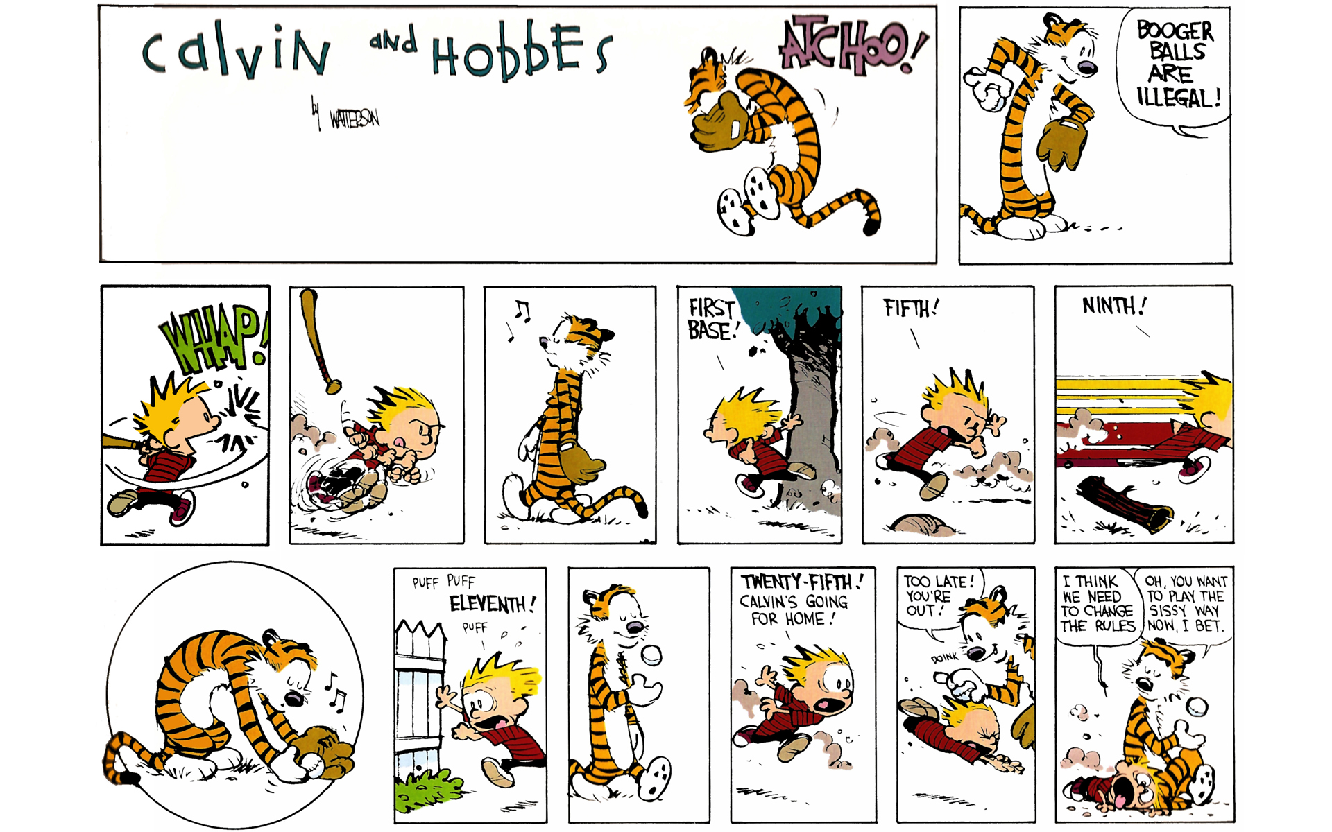 Read online Calvin and Hobbes comic -  Issue #7 - 19