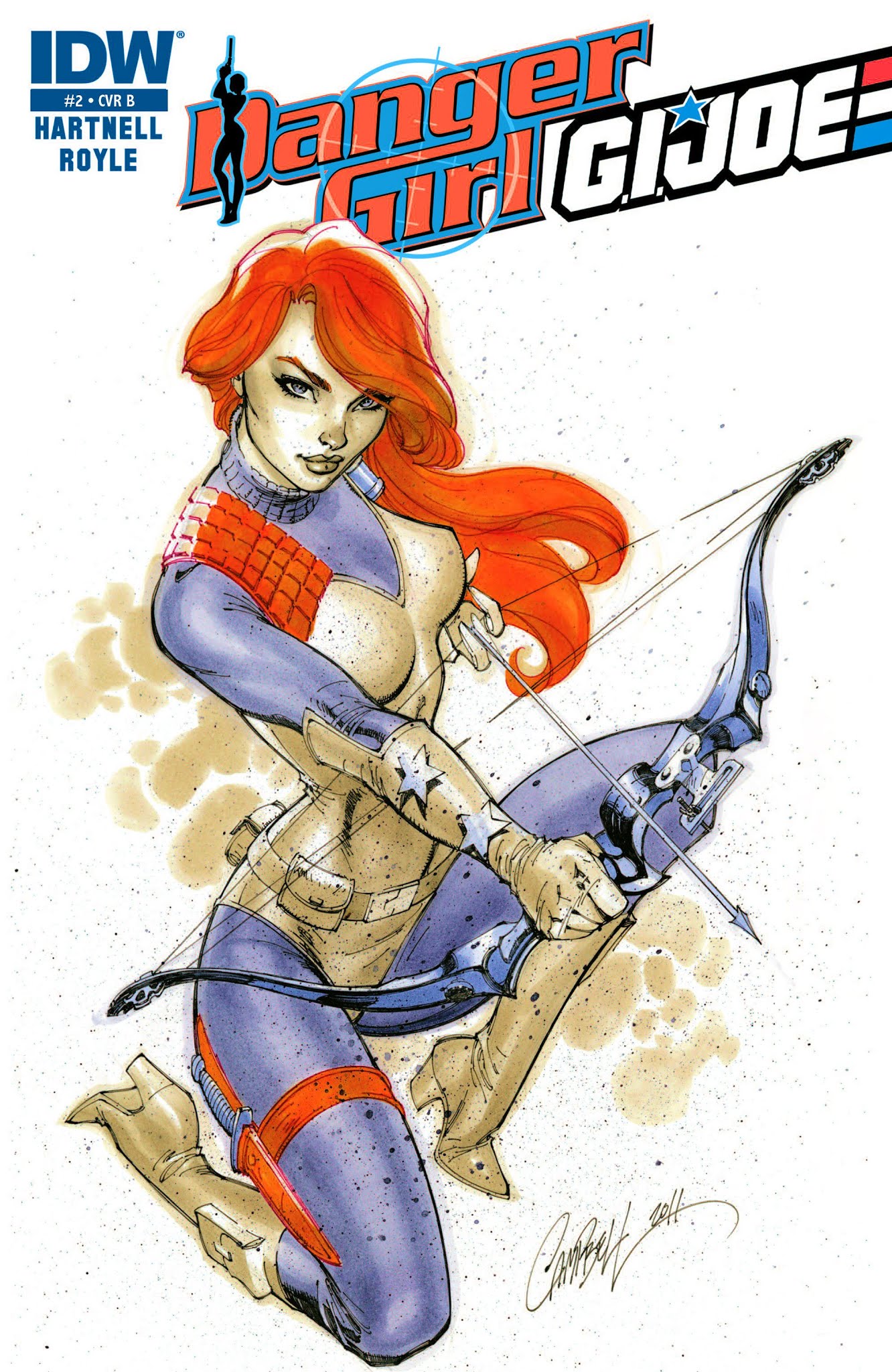 Read online Danger Girl/G.I. Joe comic -  Issue #2 - 2