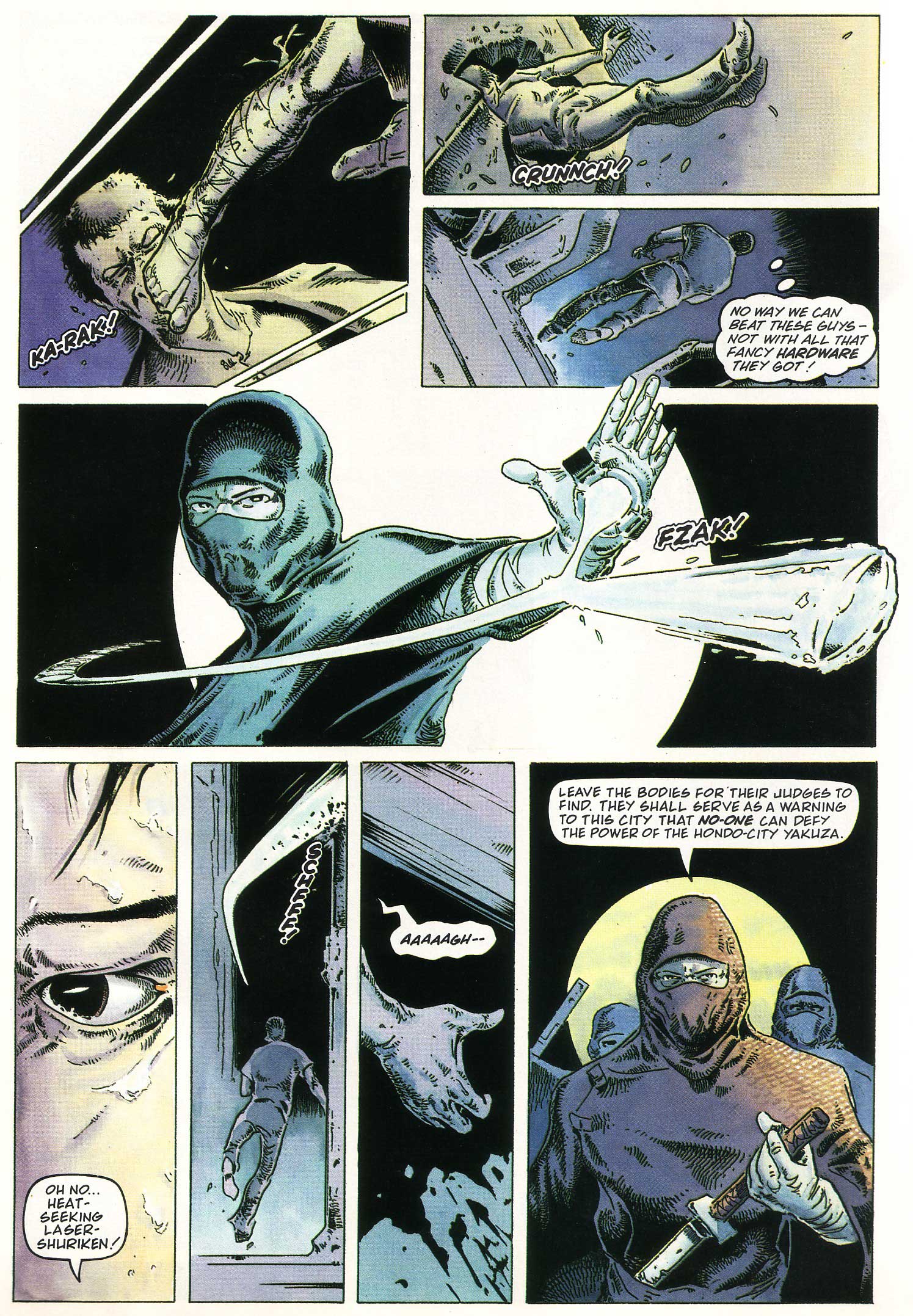 Read online Judge Dredd Lawman of the Future comic -  Issue #11 - 28