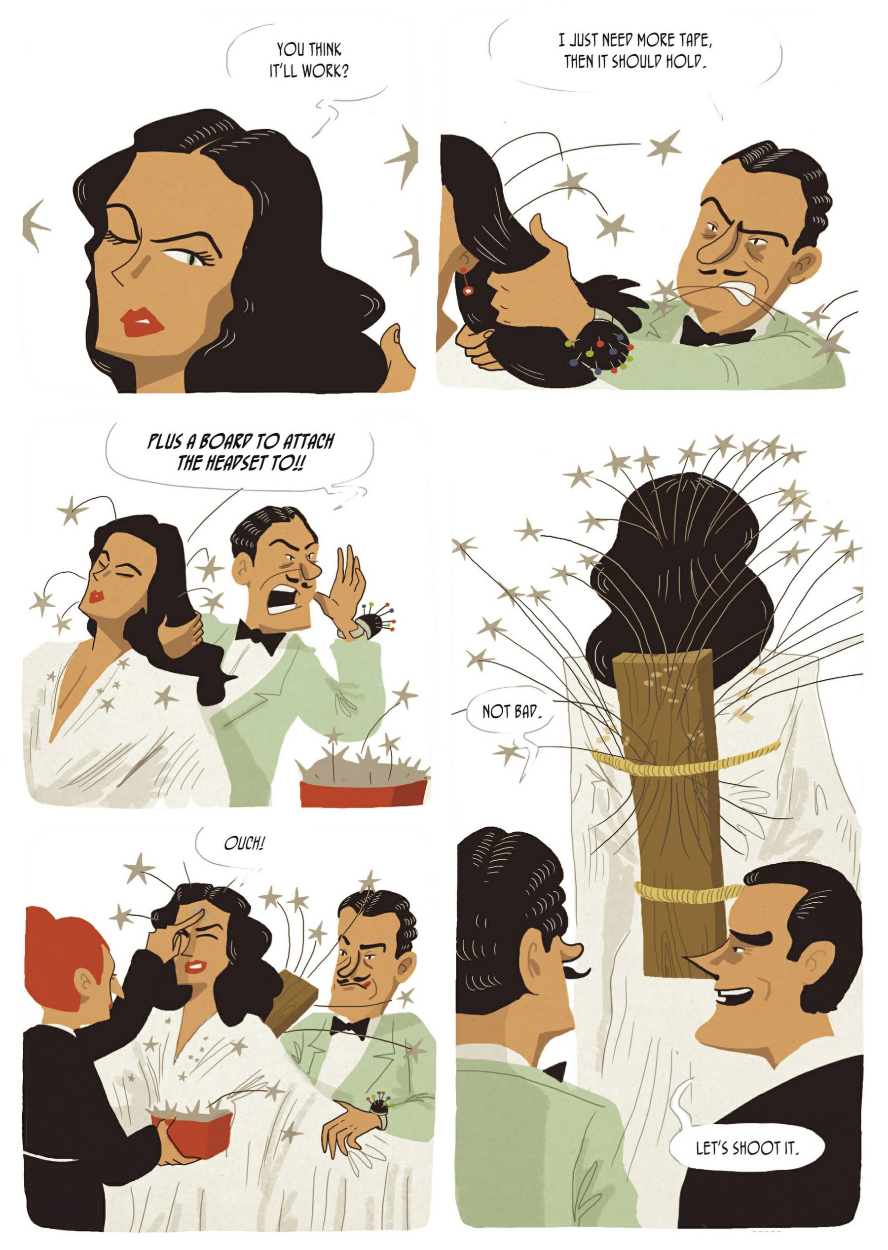 Read online Hedy Lamarr: An Incredible Life comic -  Issue # TPB (Part 2) - 18
