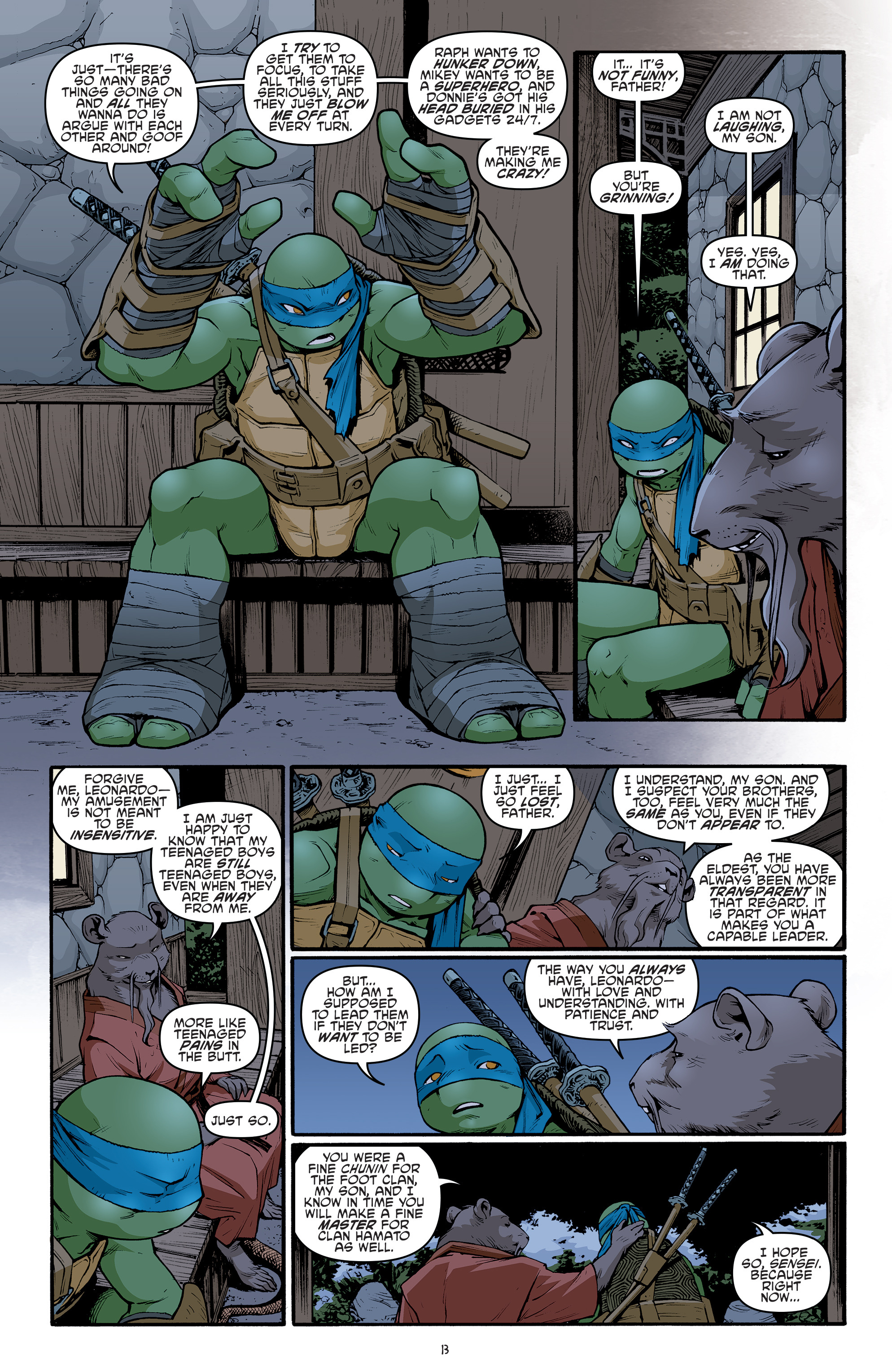 Read online Teenage Mutant Ninja Turtles (2011) comic -  Issue #67 - 15