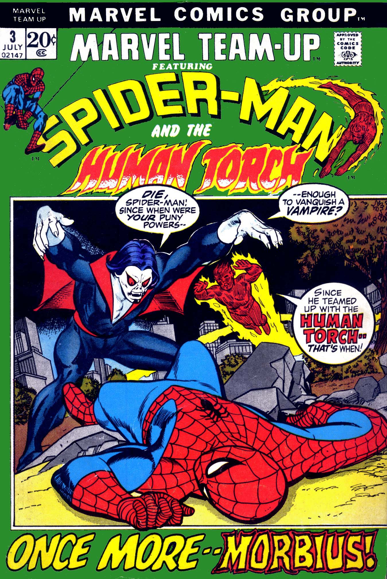 Read online Marvel Team-Up (1972) comic -  Issue #3 - 1
