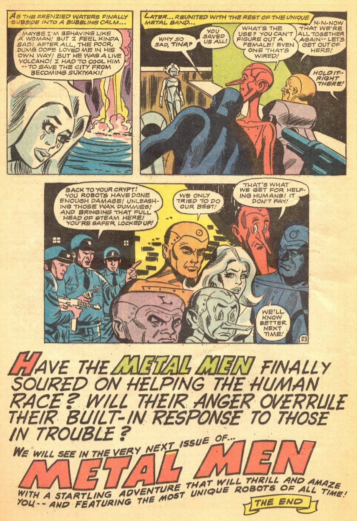 Read online Metal Men (1963) comic -  Issue #35 - 32
